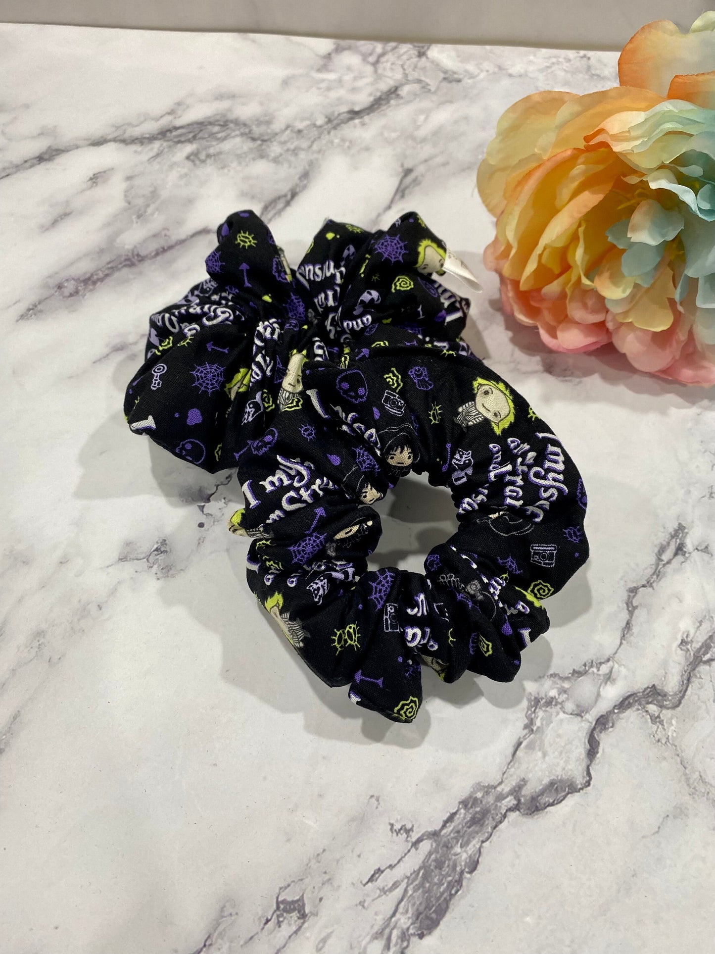 Beetlejuice Scrunchies/ Beetlejuice Hair Tie