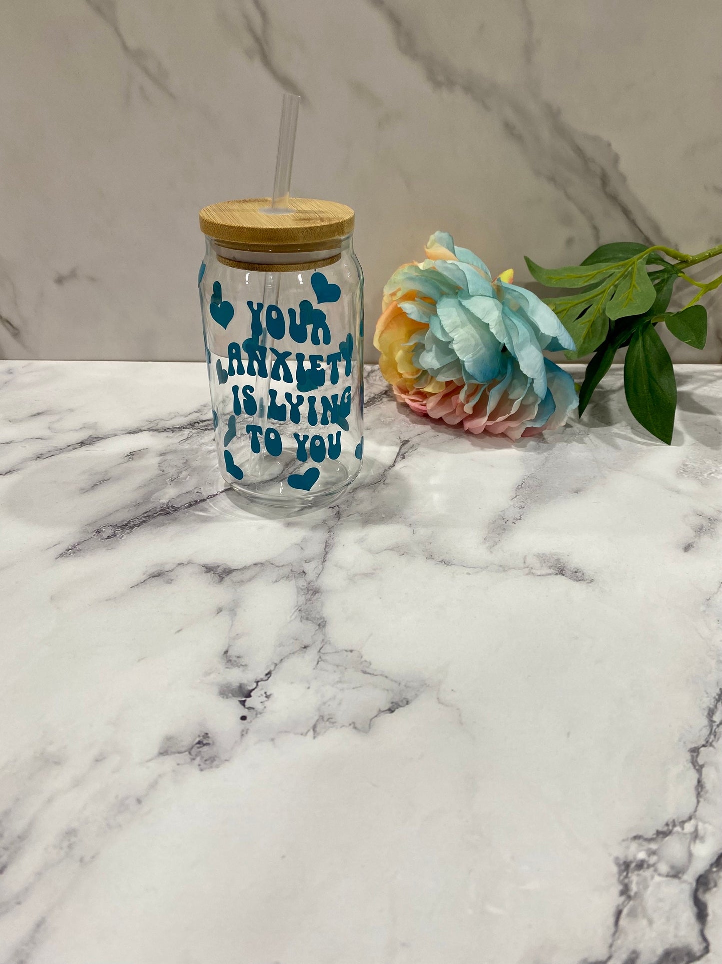 Anxiety Mental Health Libby Can 16 oz