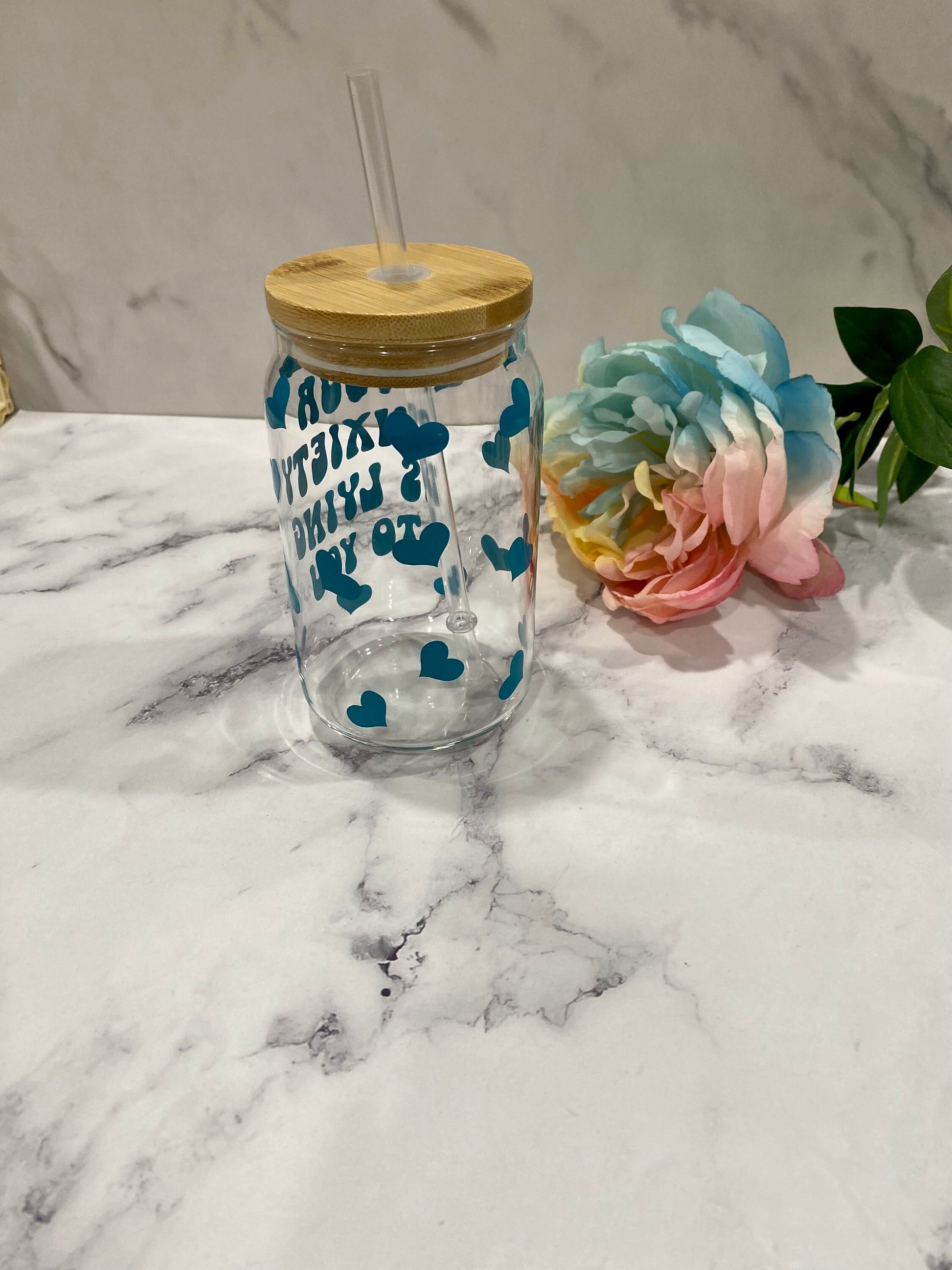 Anxiety Mental Health Libby Can 16 oz