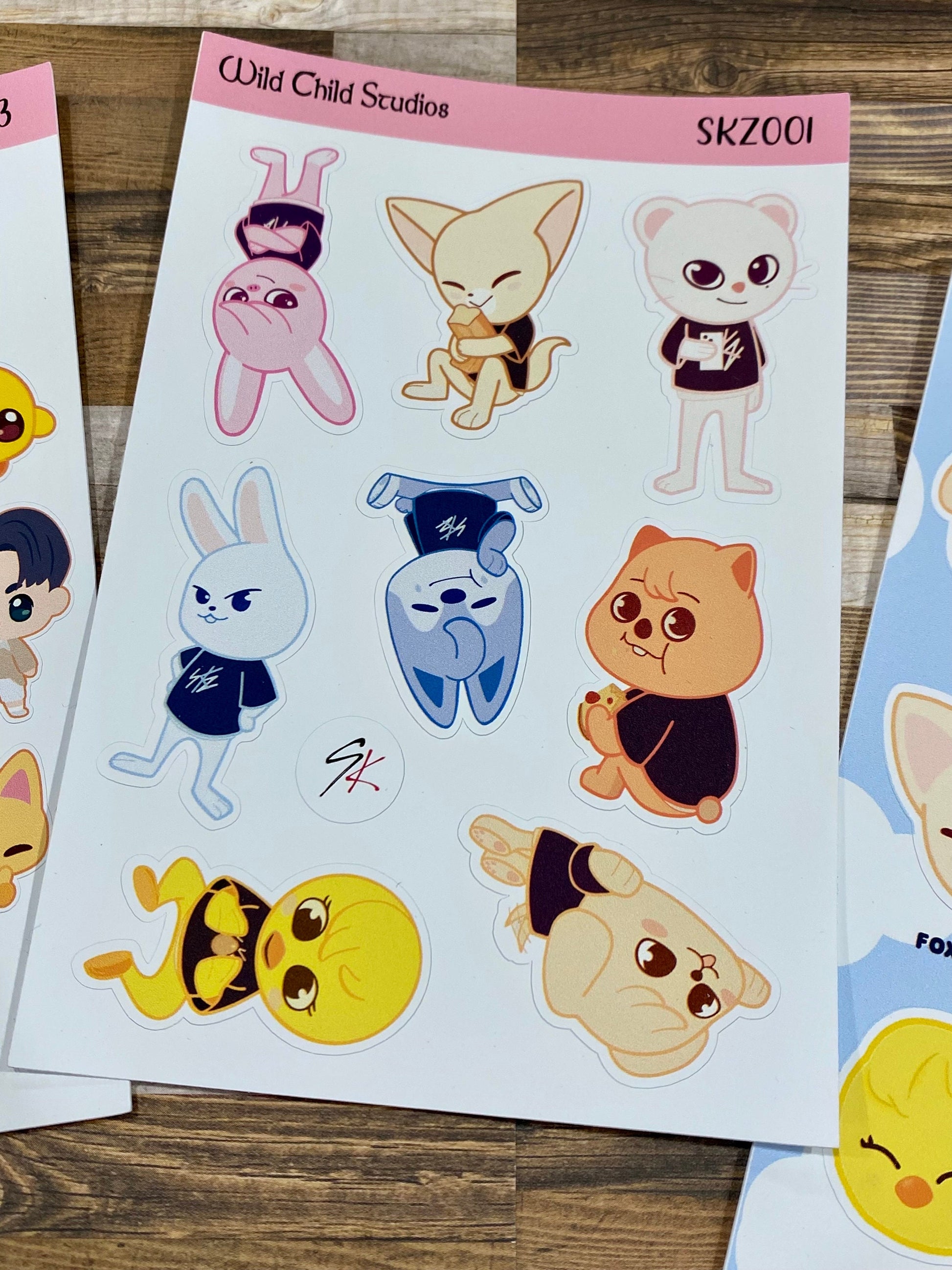 Stray Kids SKZ Planner Stickers