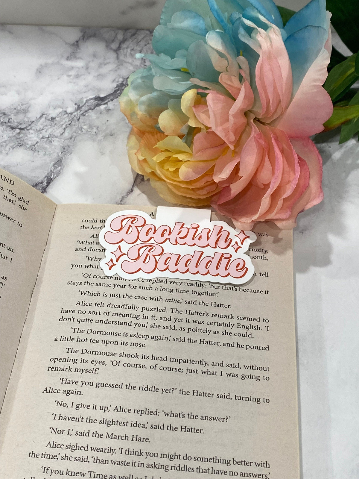 Bookish Baddie Magnetic Bookmark