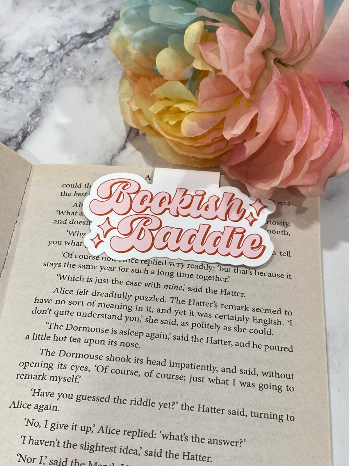 Bookish Baddie Magnetic Bookmark