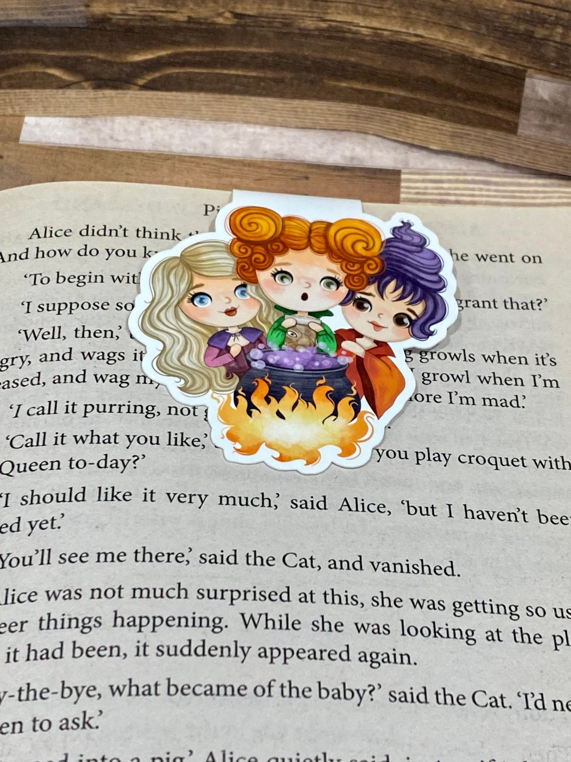 Hocus Pocus Magnetic Bookmark