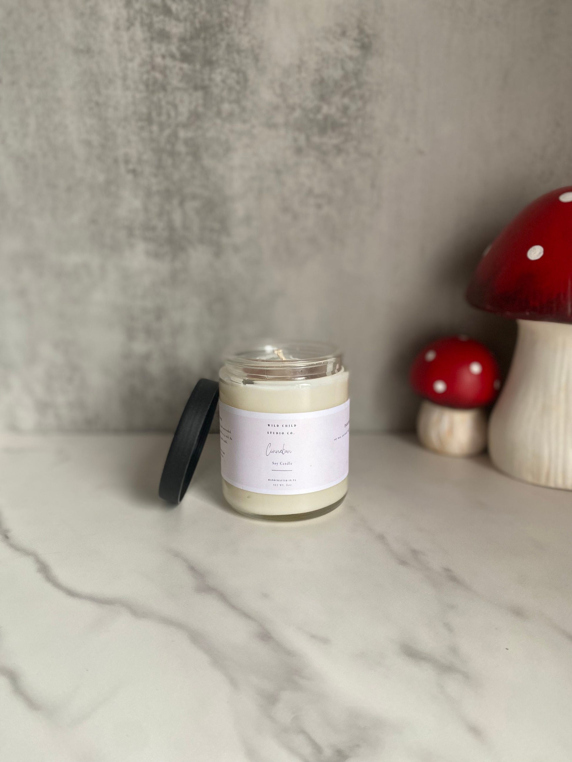 Cinnabun Hand Poured Soy Candle 8 oz