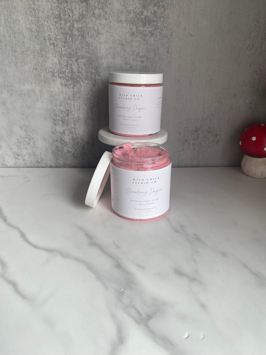 Strawberry Daiquiri Whipped Sugar Scrub
