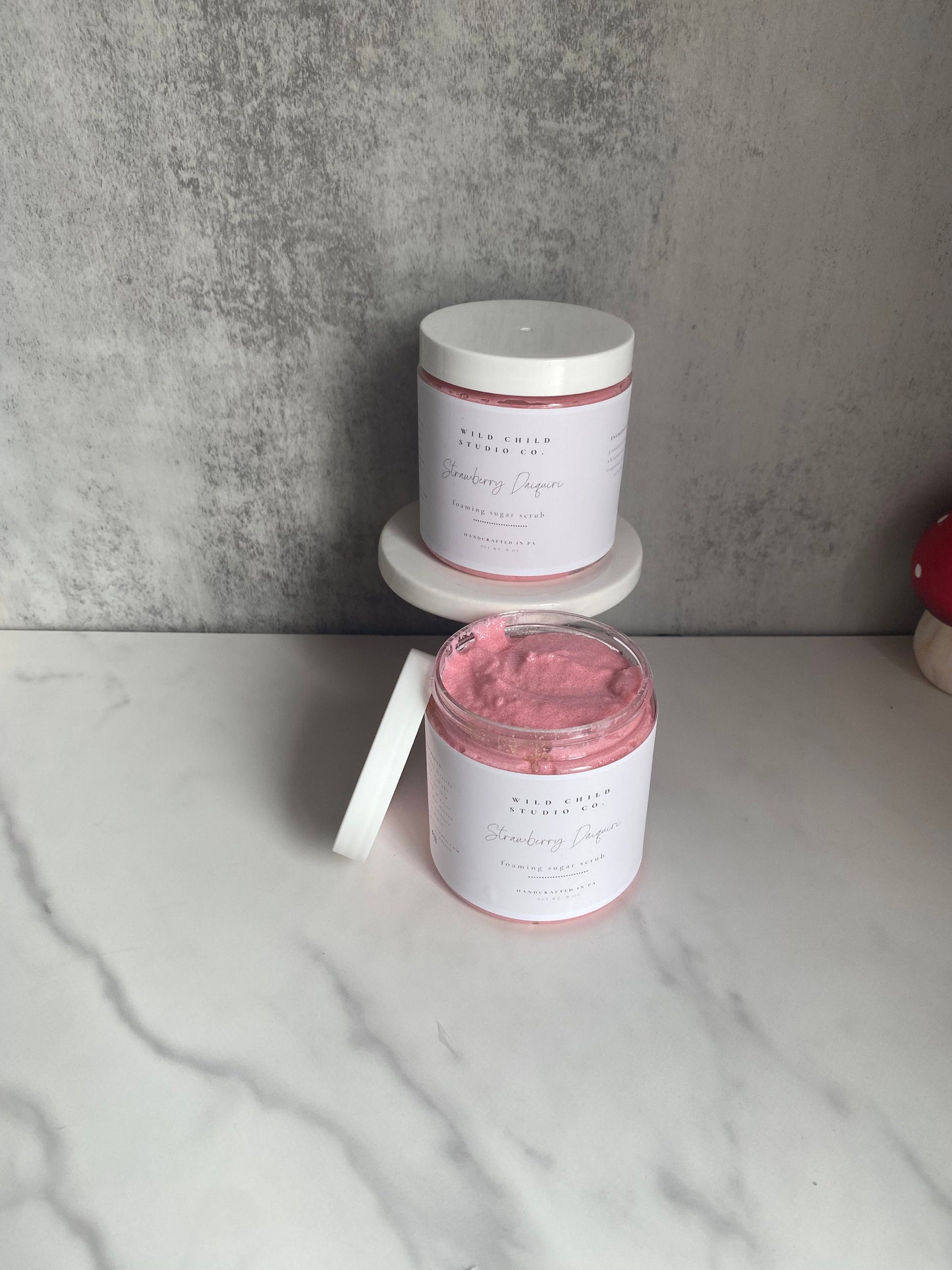 Strawberry Daiquiri Whipped Sugar Scrub
