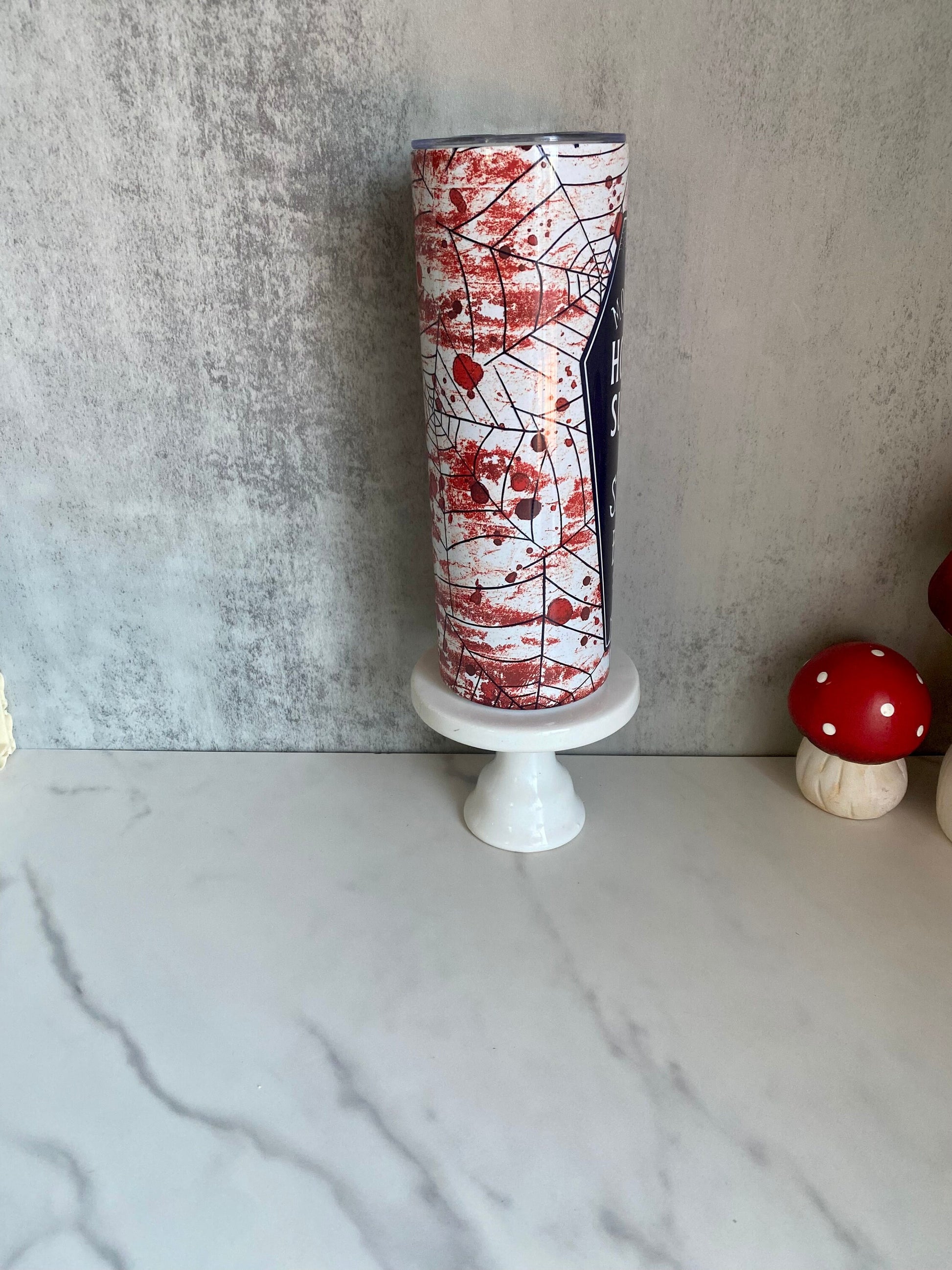 Spooky Bitch Season 20 oz Skinny Tumbler