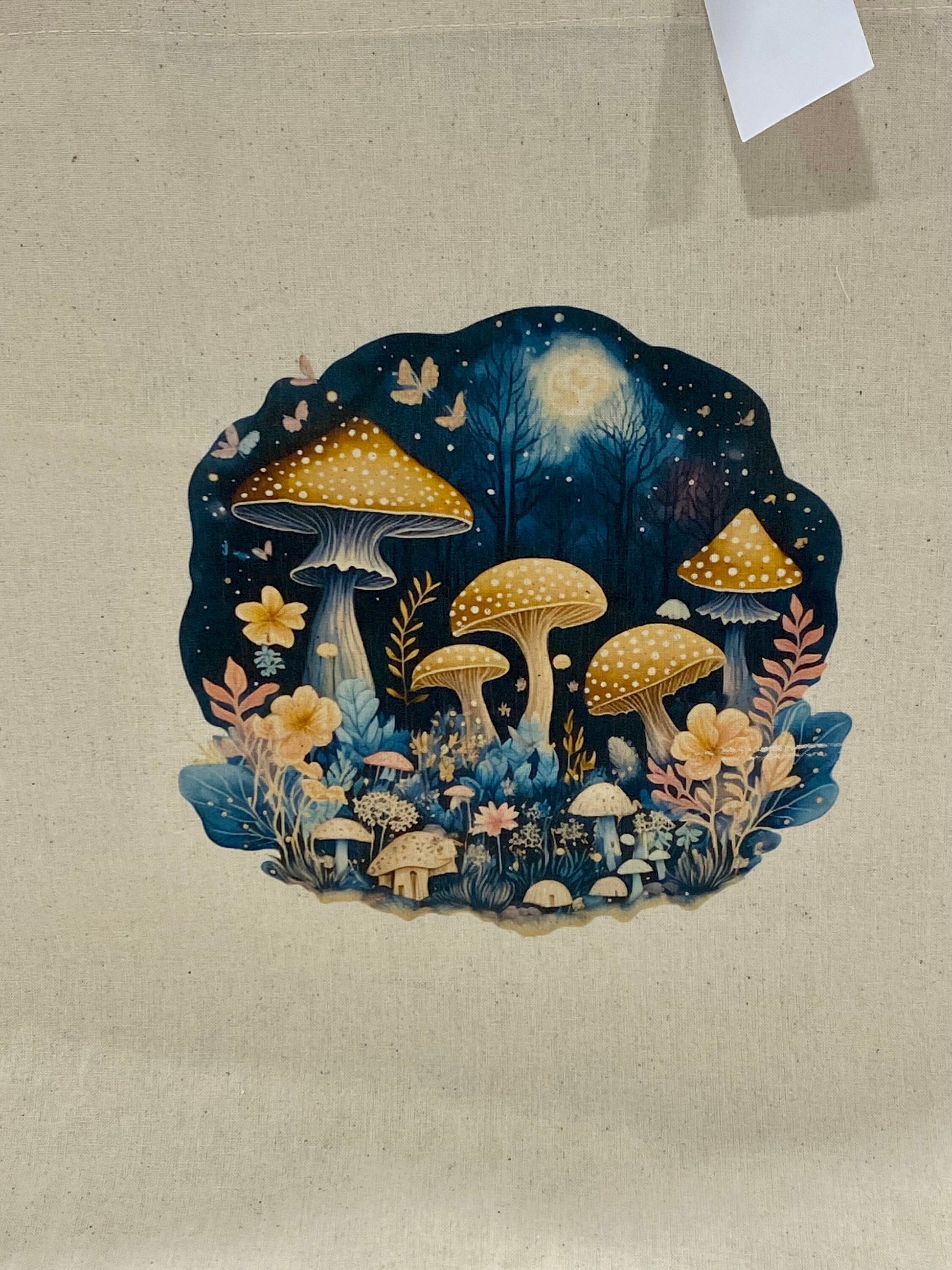 Mushroom Cottagecore Tote Bag/Mushroom Market Bag