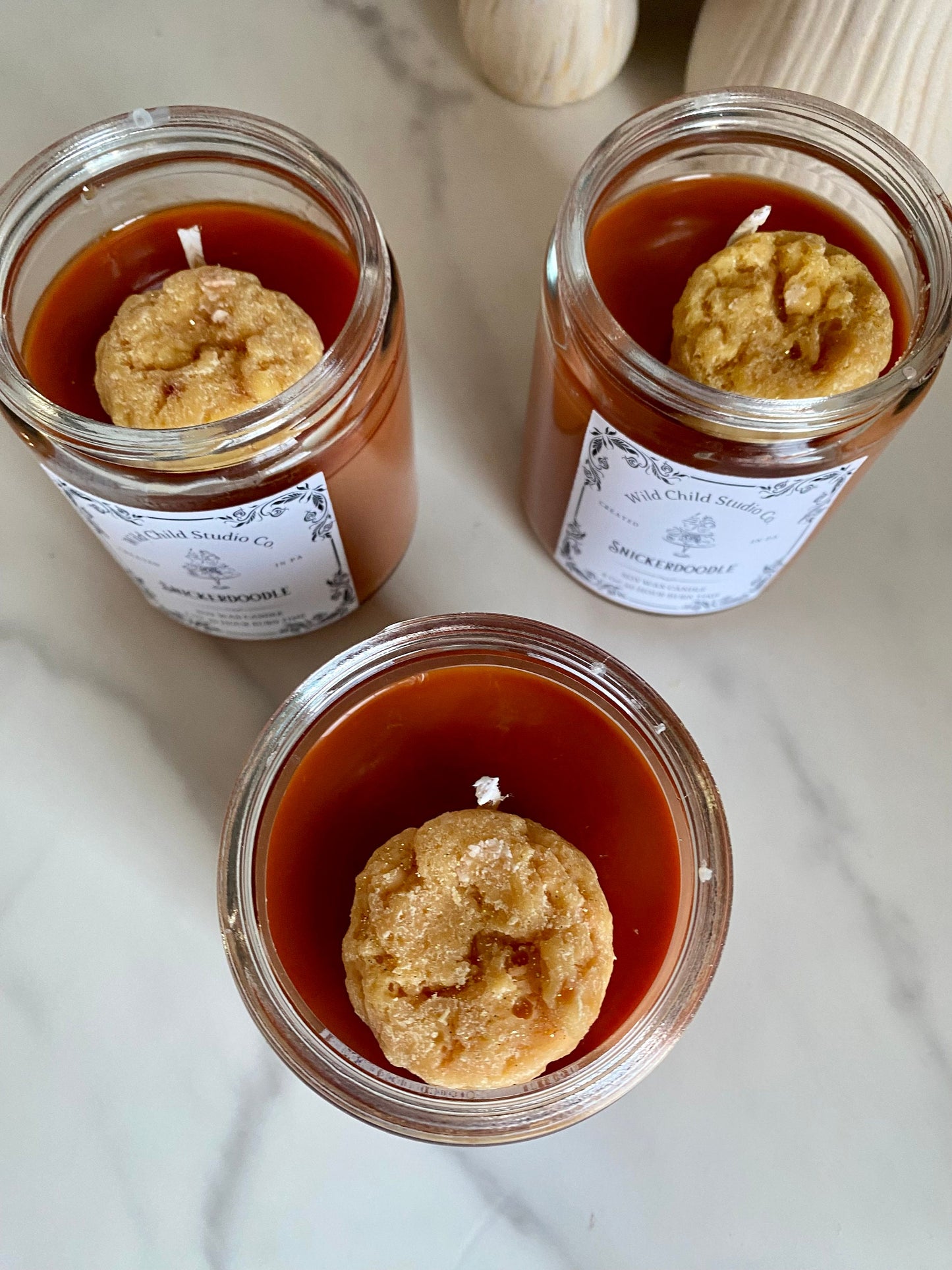 Snickerdoodle Hand Poured Soy Candle 8 oz