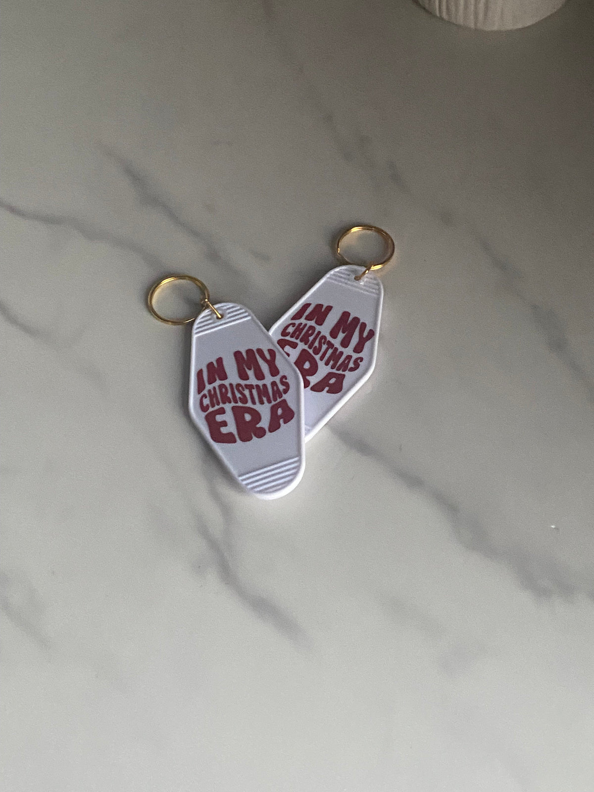 In My Christmas Era Keychain/Christmas Key FOB