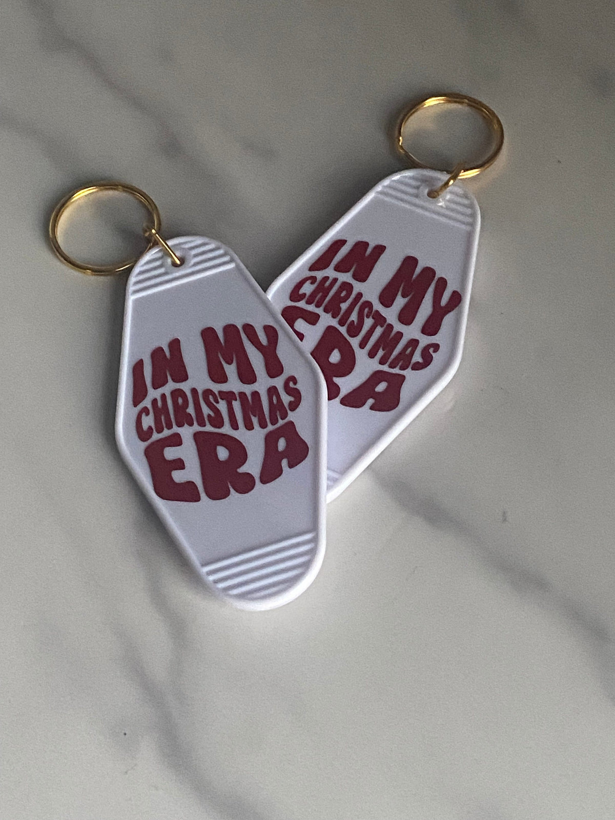 In My Christmas Era Keychain/Christmas Key FOB