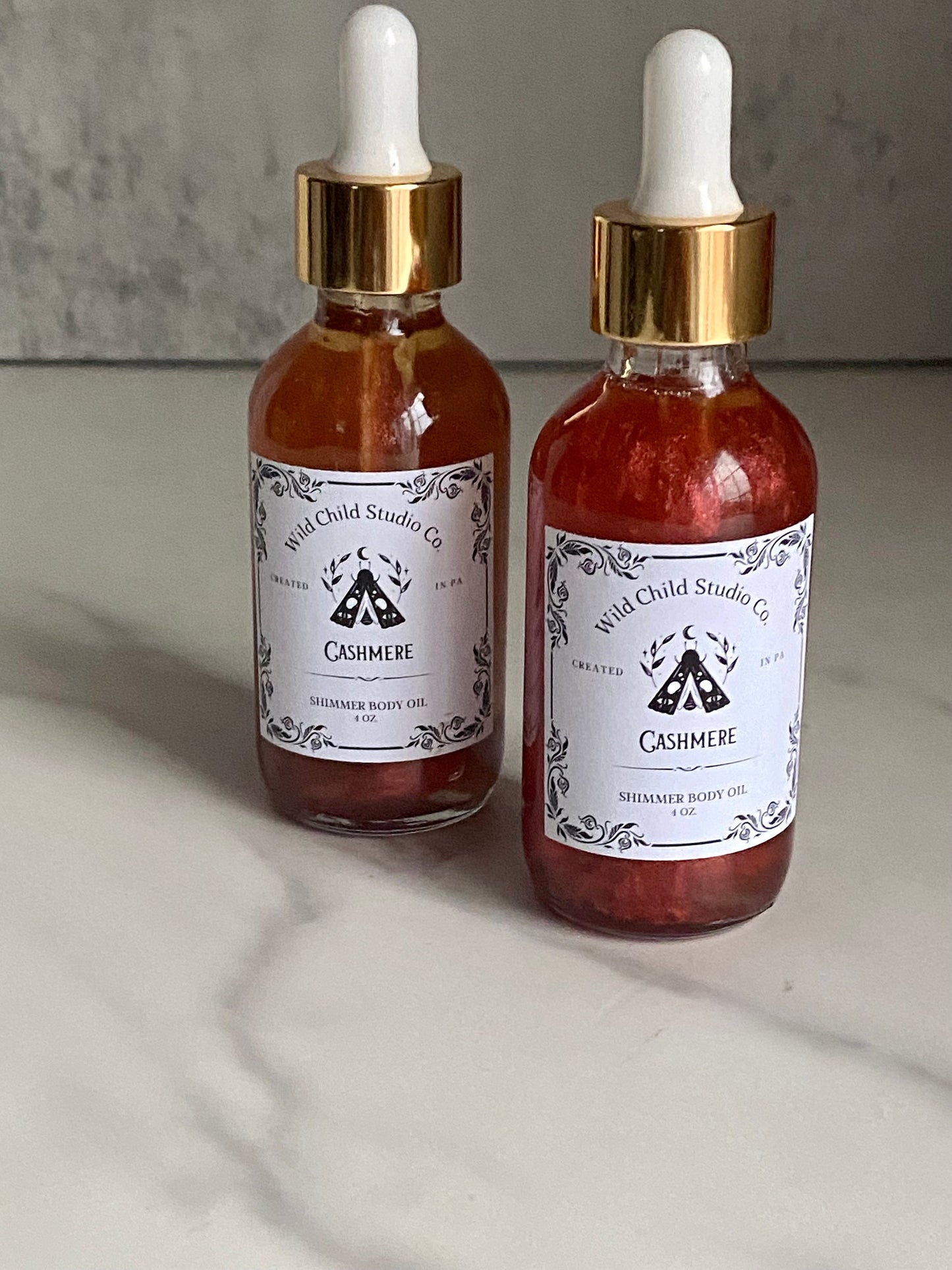 Cashmere Scented Shimmer Body Oil