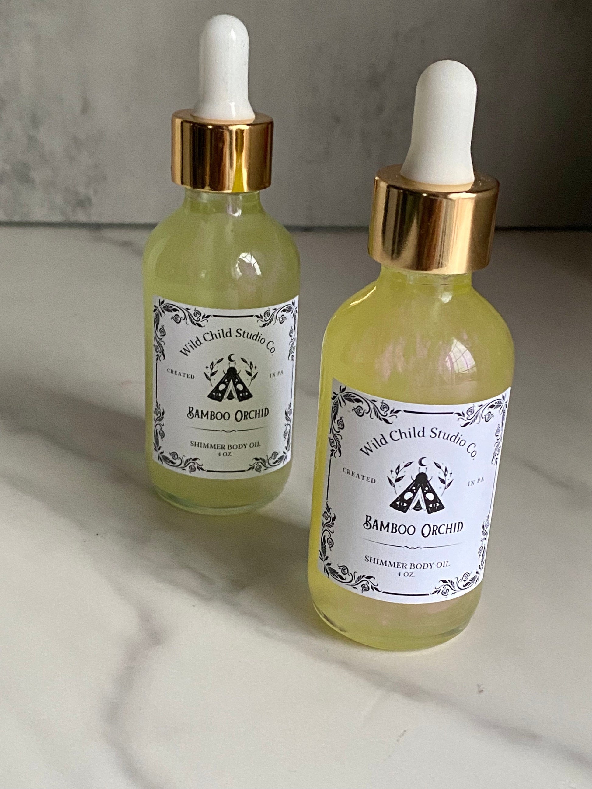 Bamboo & Orchid Shimmer Body Oil
