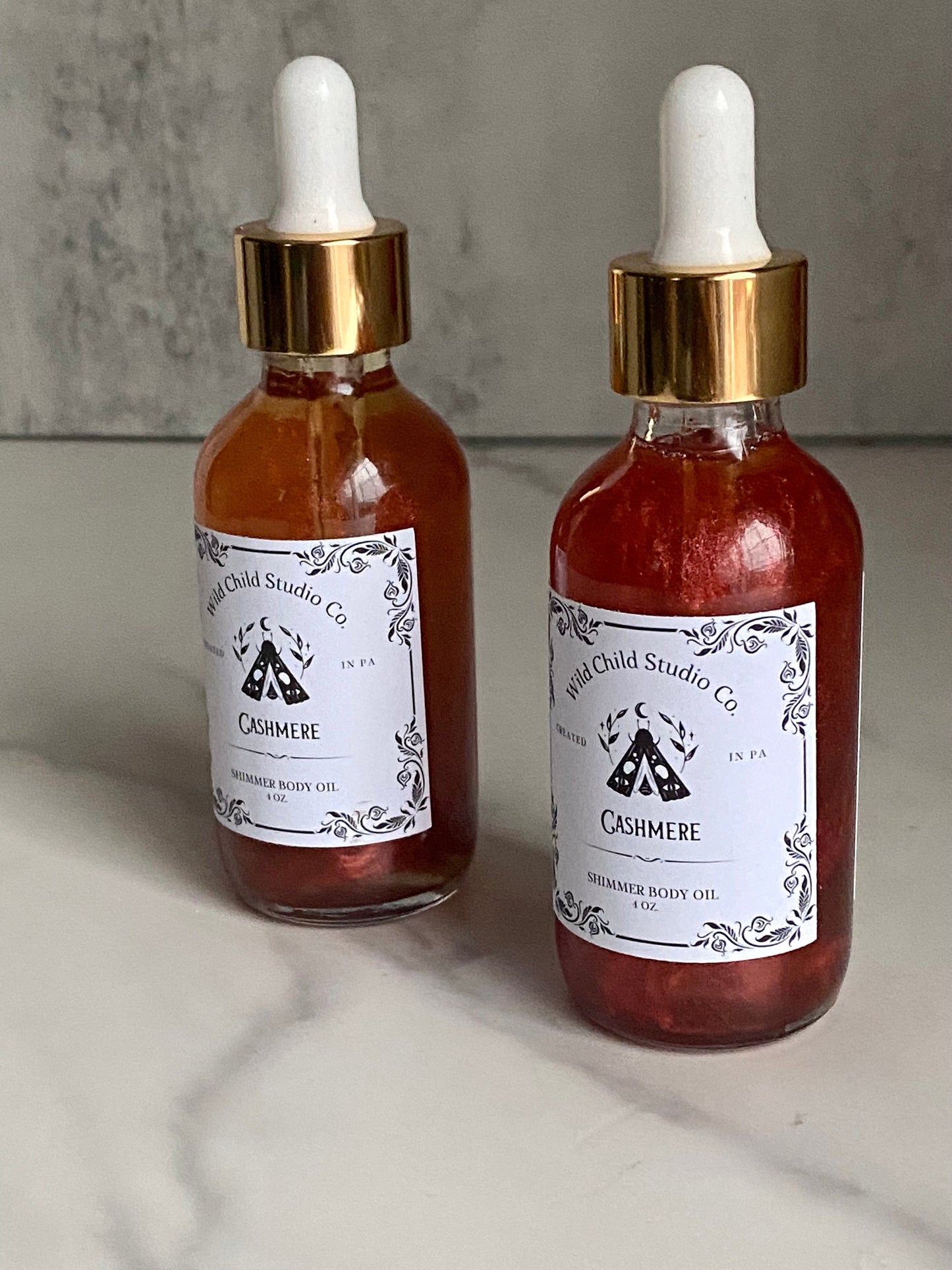 Cashmere Scented Shimmer Body Oil