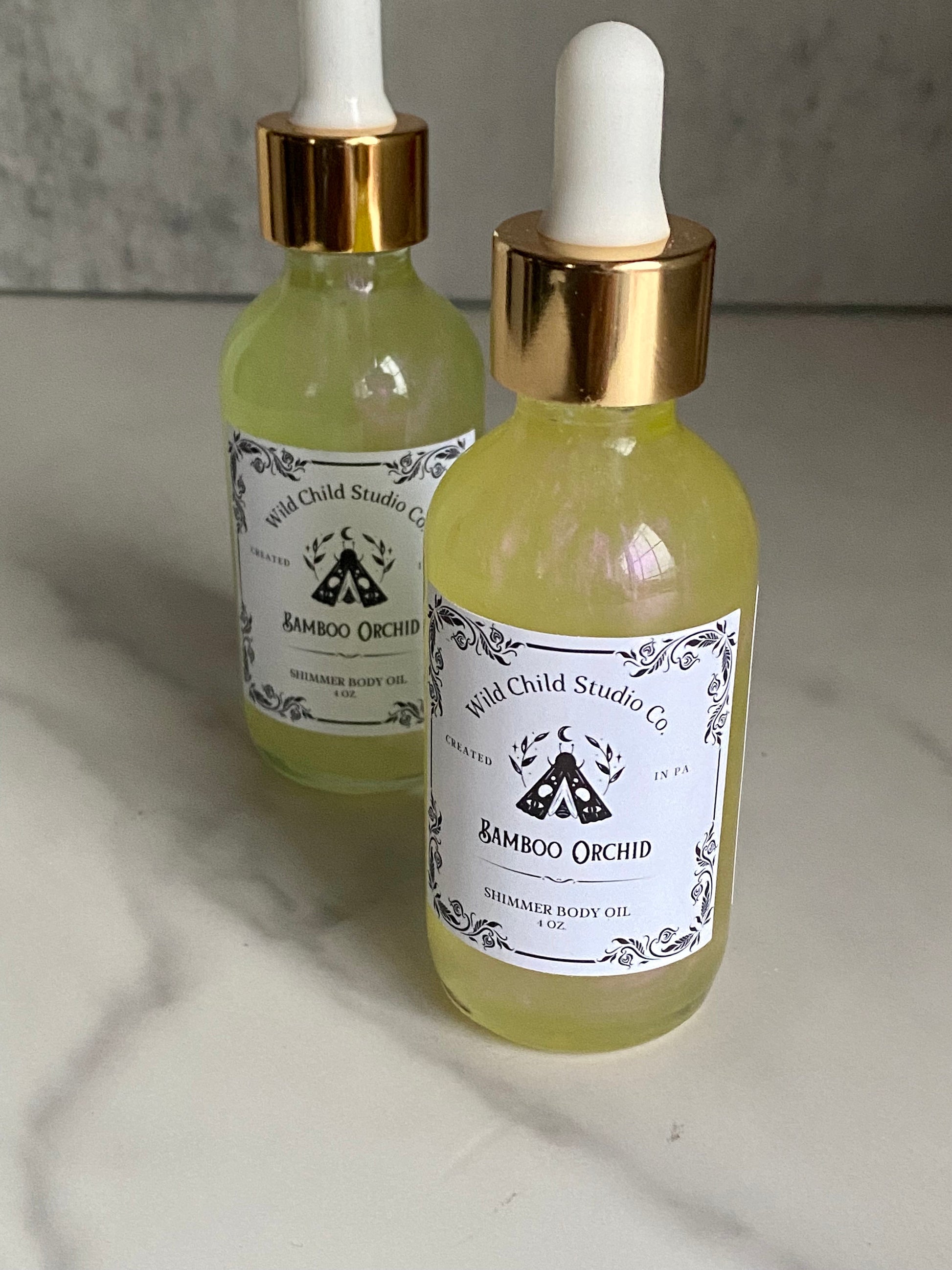Bamboo & Orchid Shimmer Body Oil