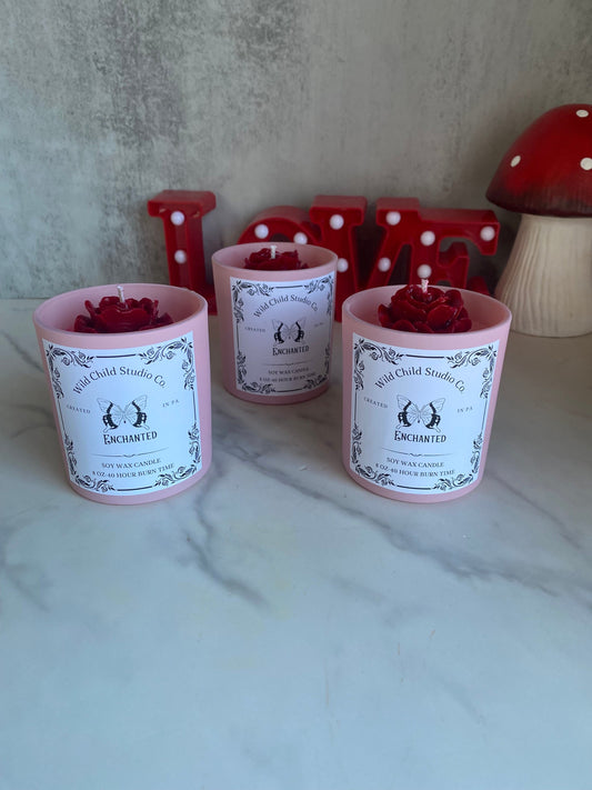 Enchanted Hand Poured Soy Candle 11 oz