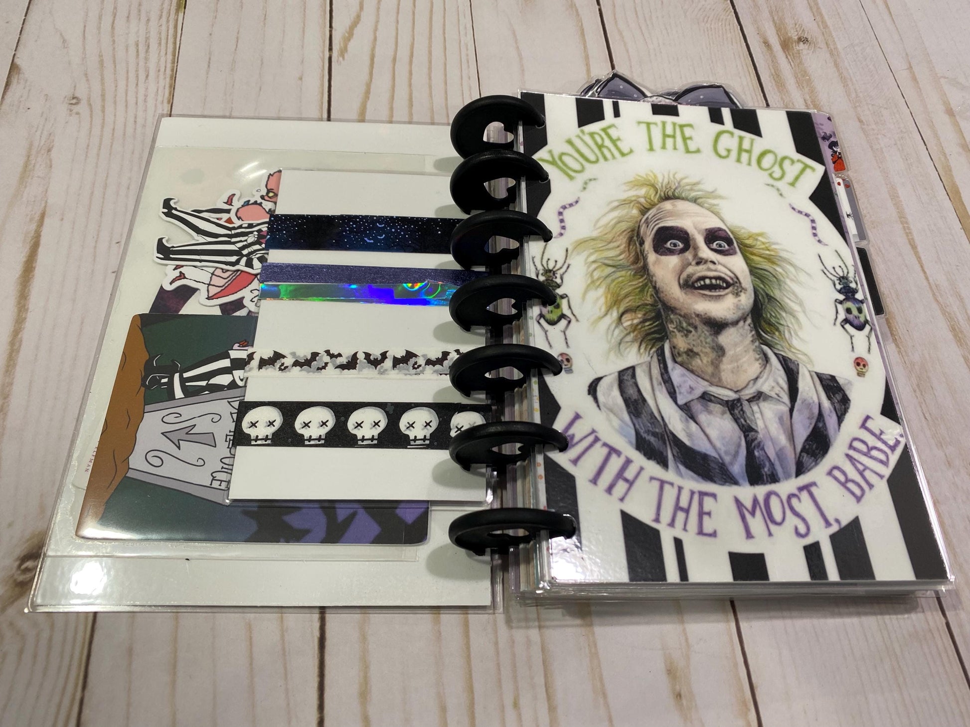 Beetlejuice Inspired Happy Planner Mini Planner