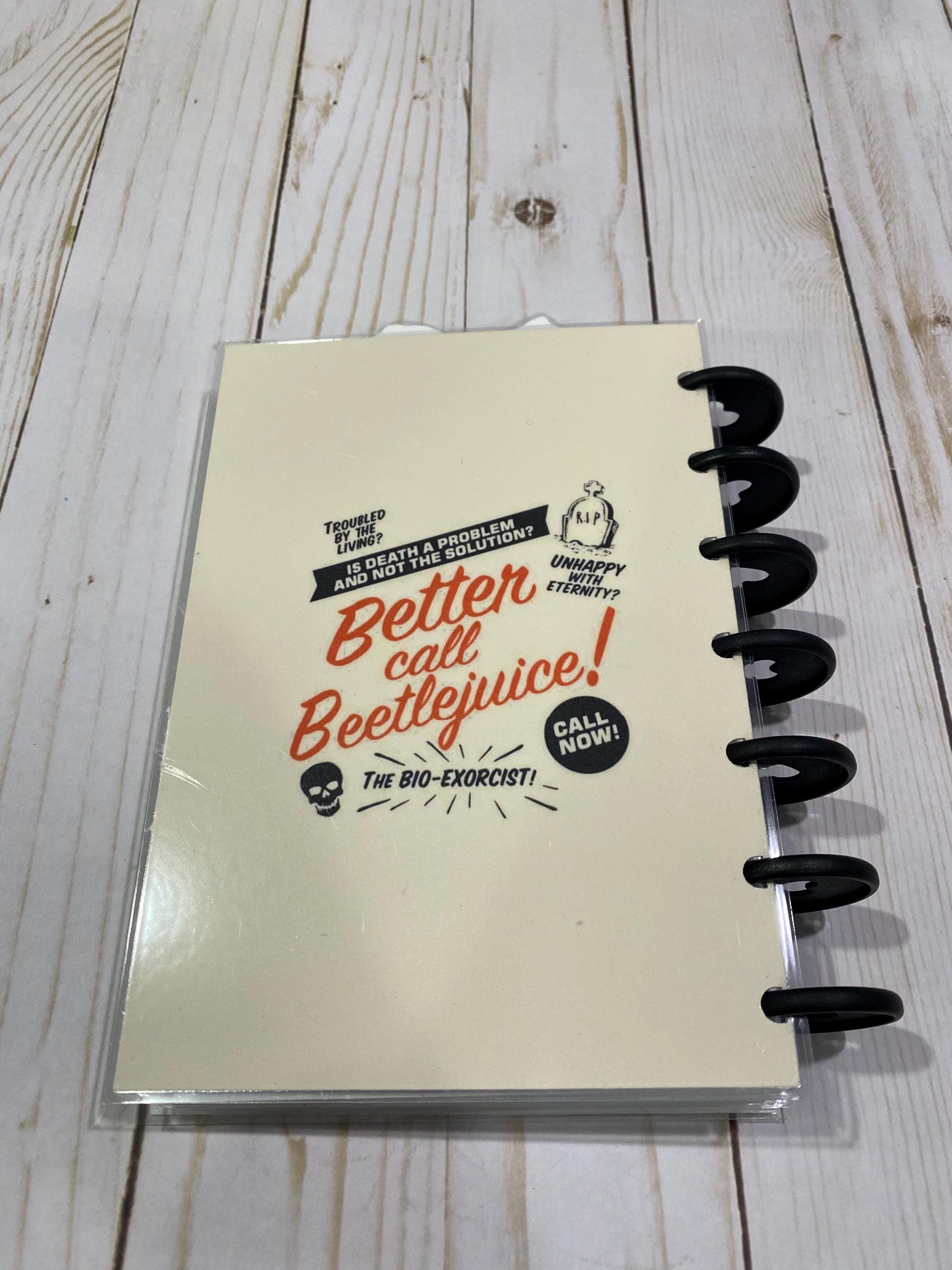 Beetlejuice Inspired Happy Planner Mini Planner