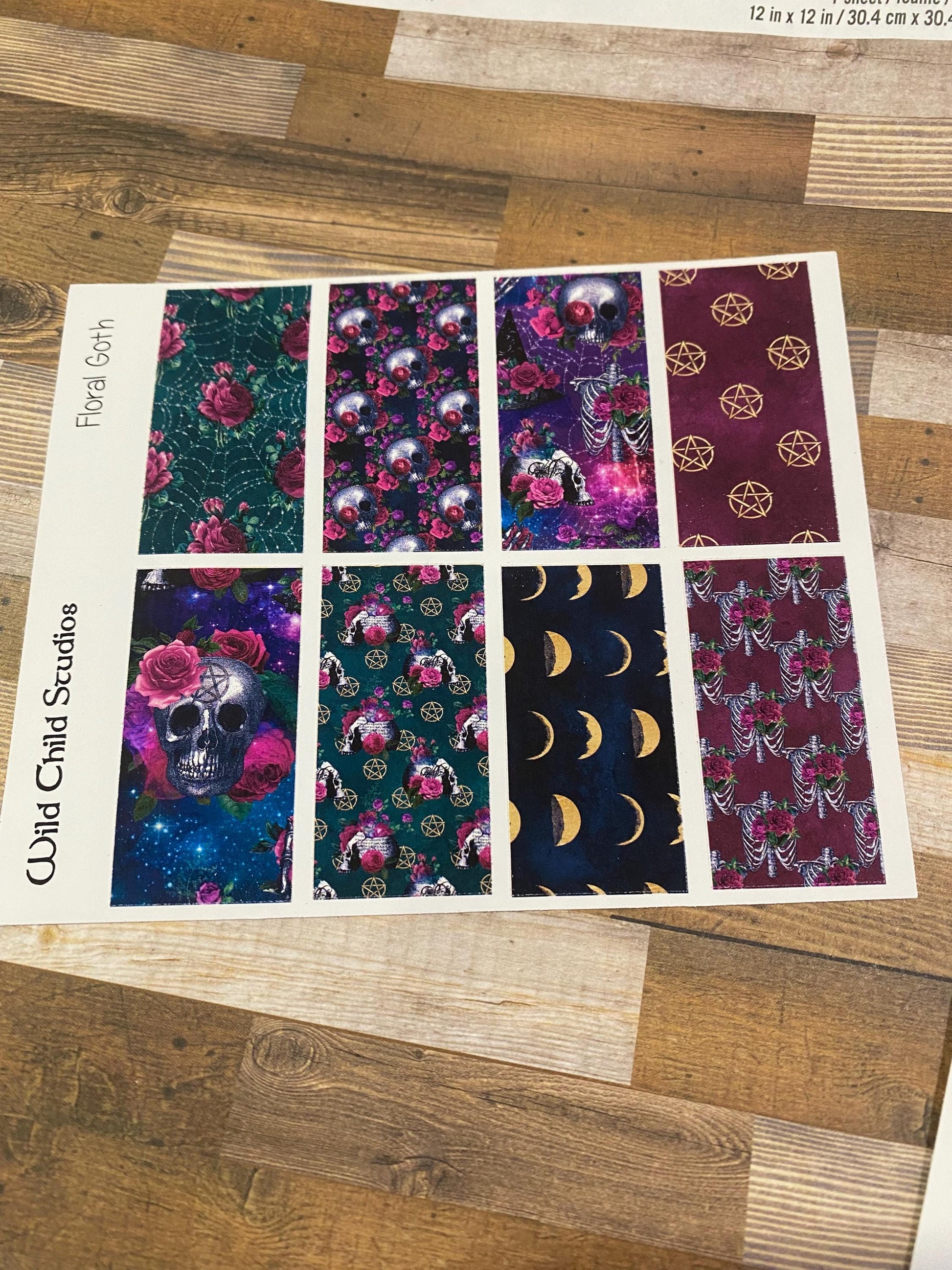 Floral GothHappy Planner Mini Weekly Kit