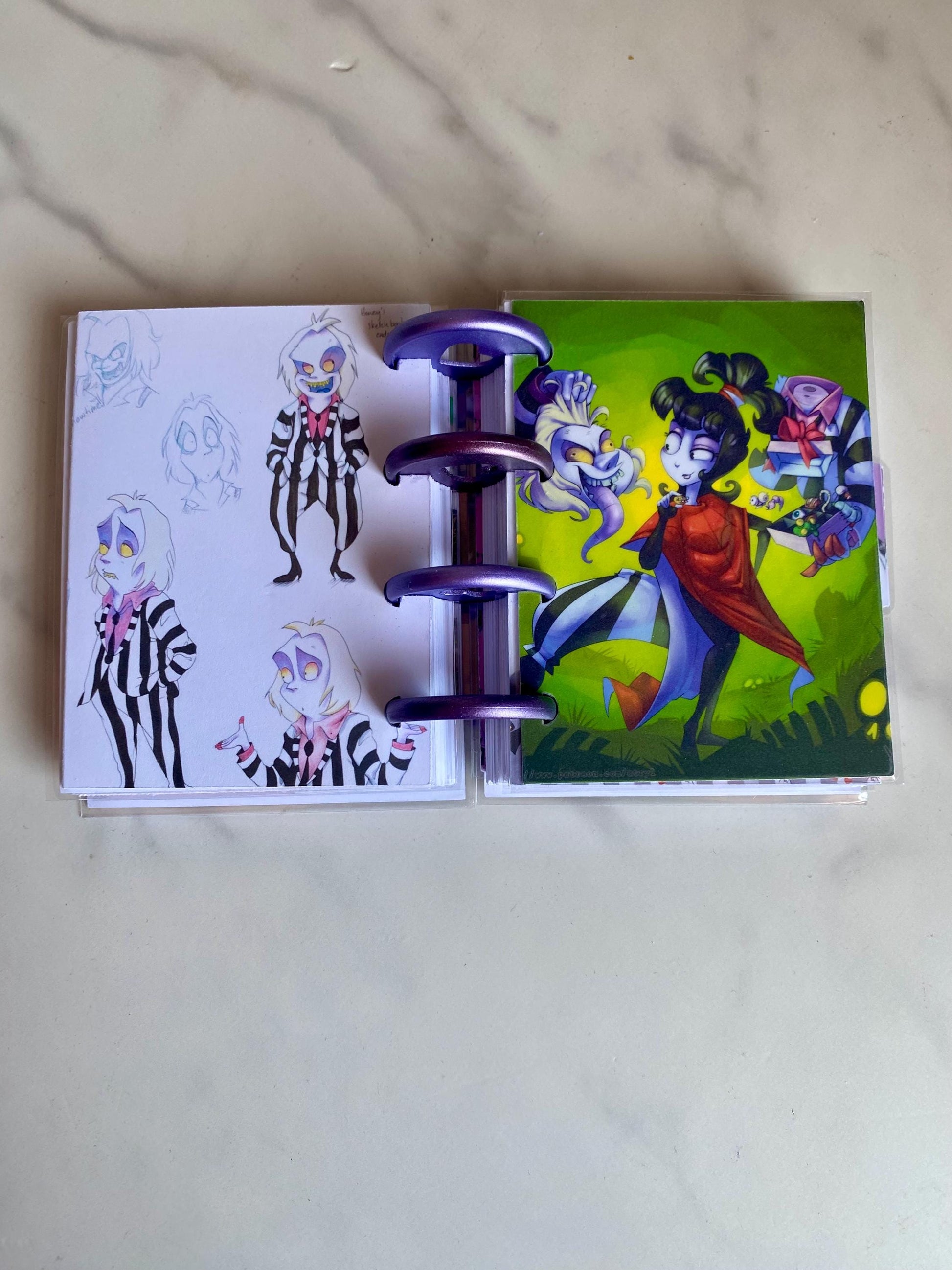 Beetlejuice Inspired Happy Planner Micro Planner