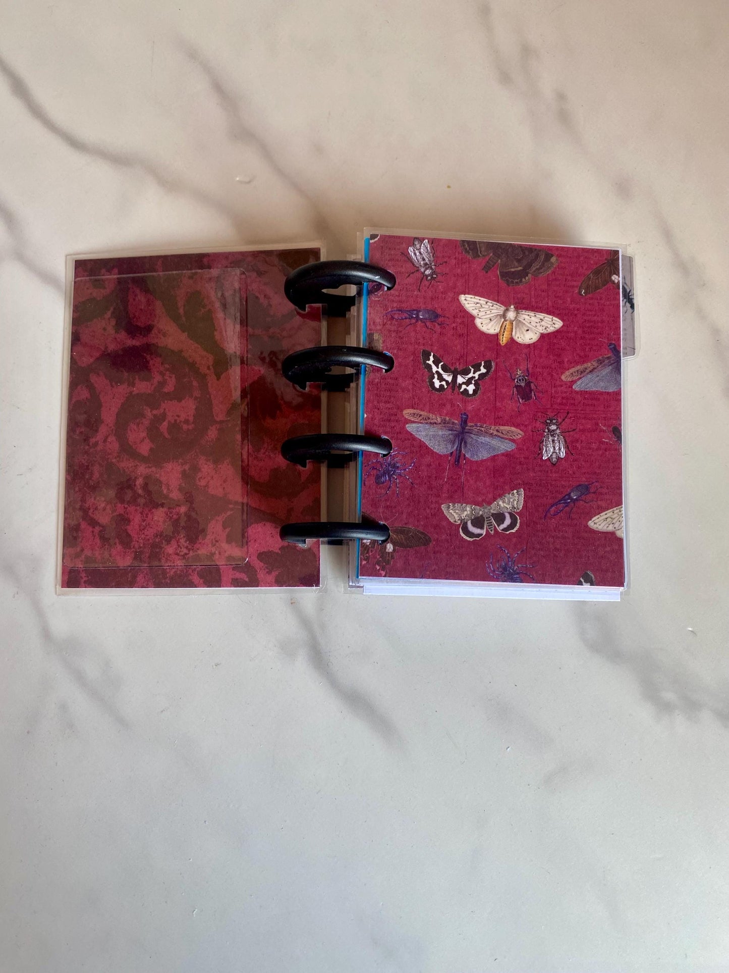 Floral Gothic Spooky Happy Planner Micro Planner