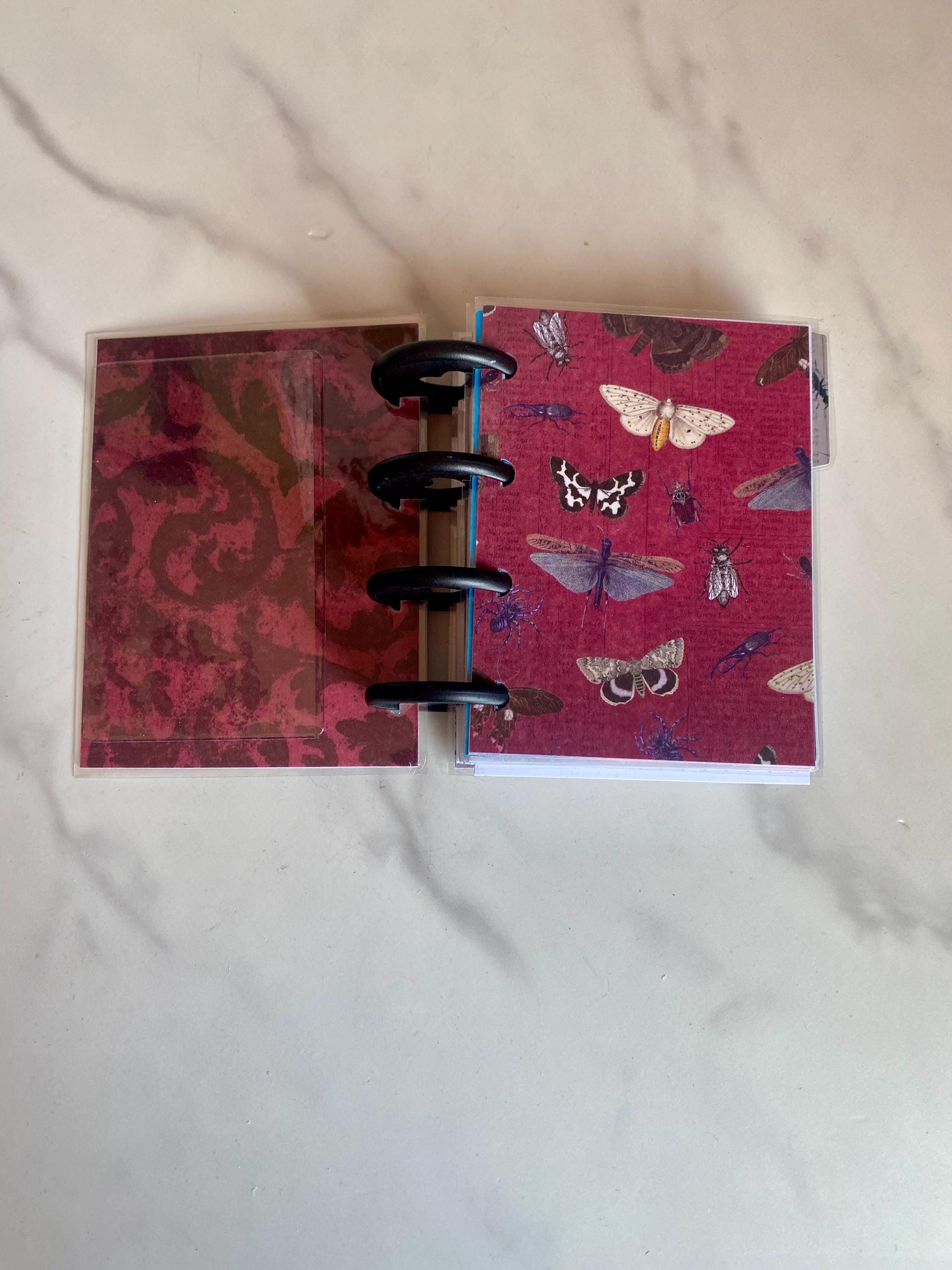 Floral Gothic Spooky Happy Planner Micro Planner