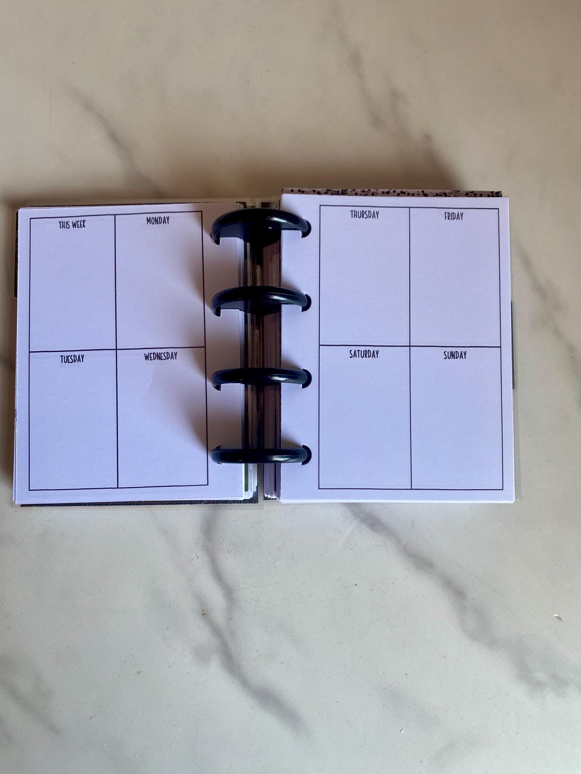 Halloween Oddities Happy Planner Micro Planner