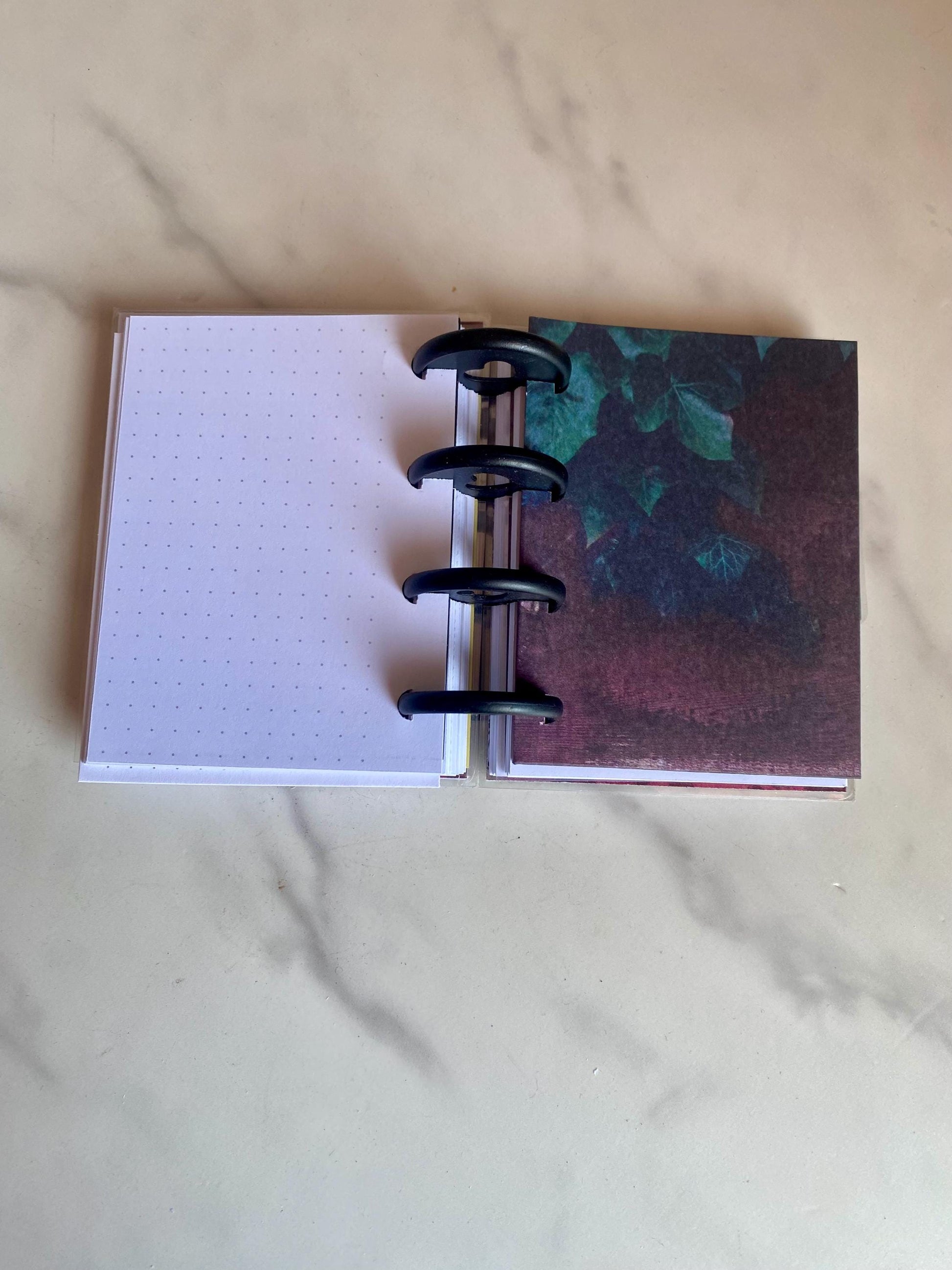 Floral Gothic Spooky Happy Planner Micro Planner