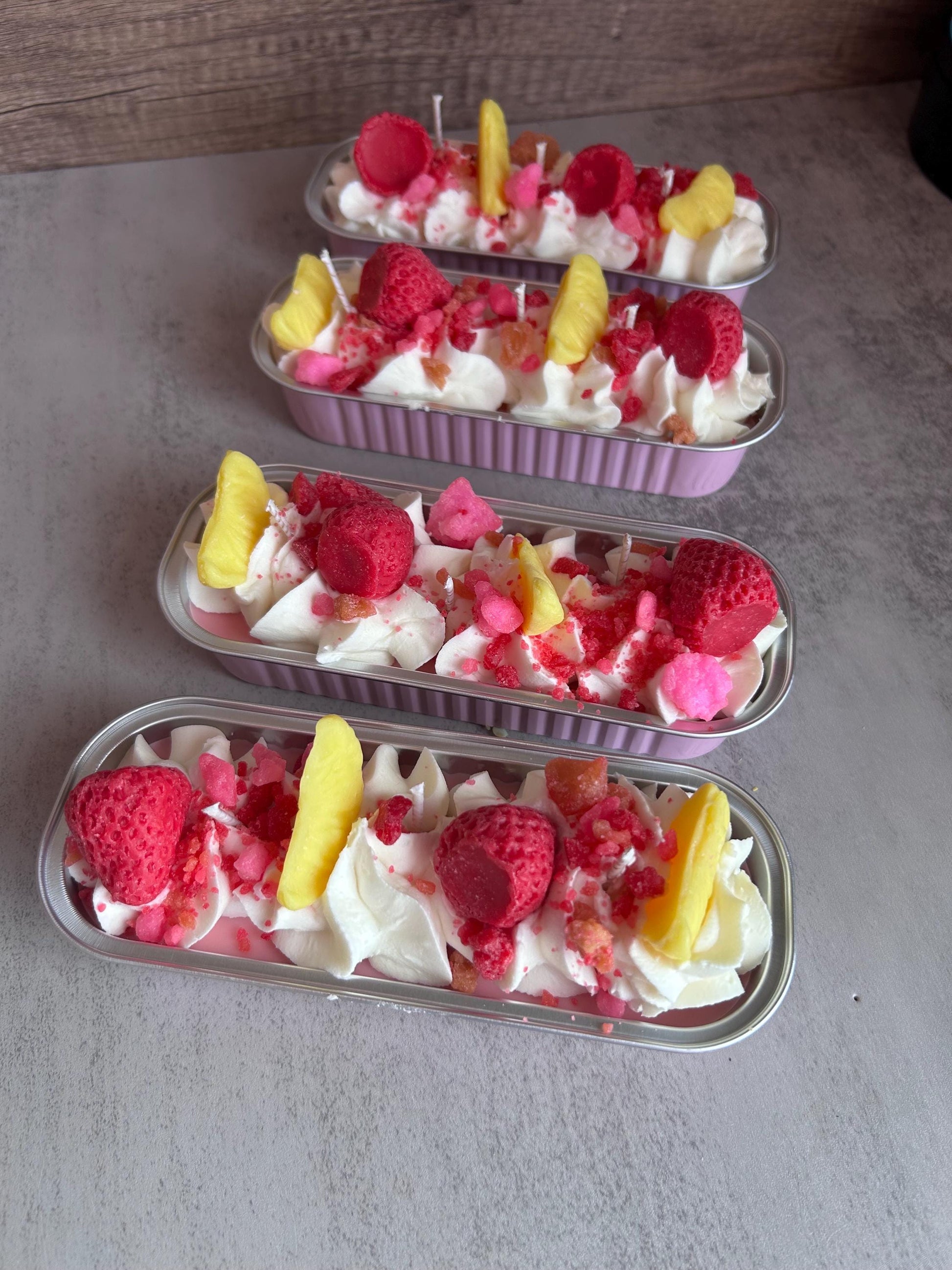 Strawberry Lemonade Dessert Soy Candle