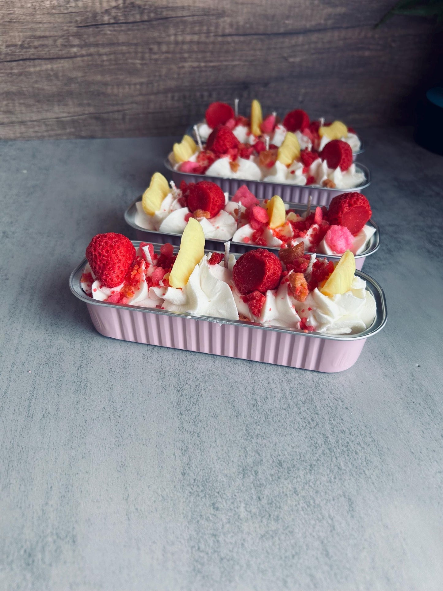 Strawberry Lemonade Dessert Soy Candle