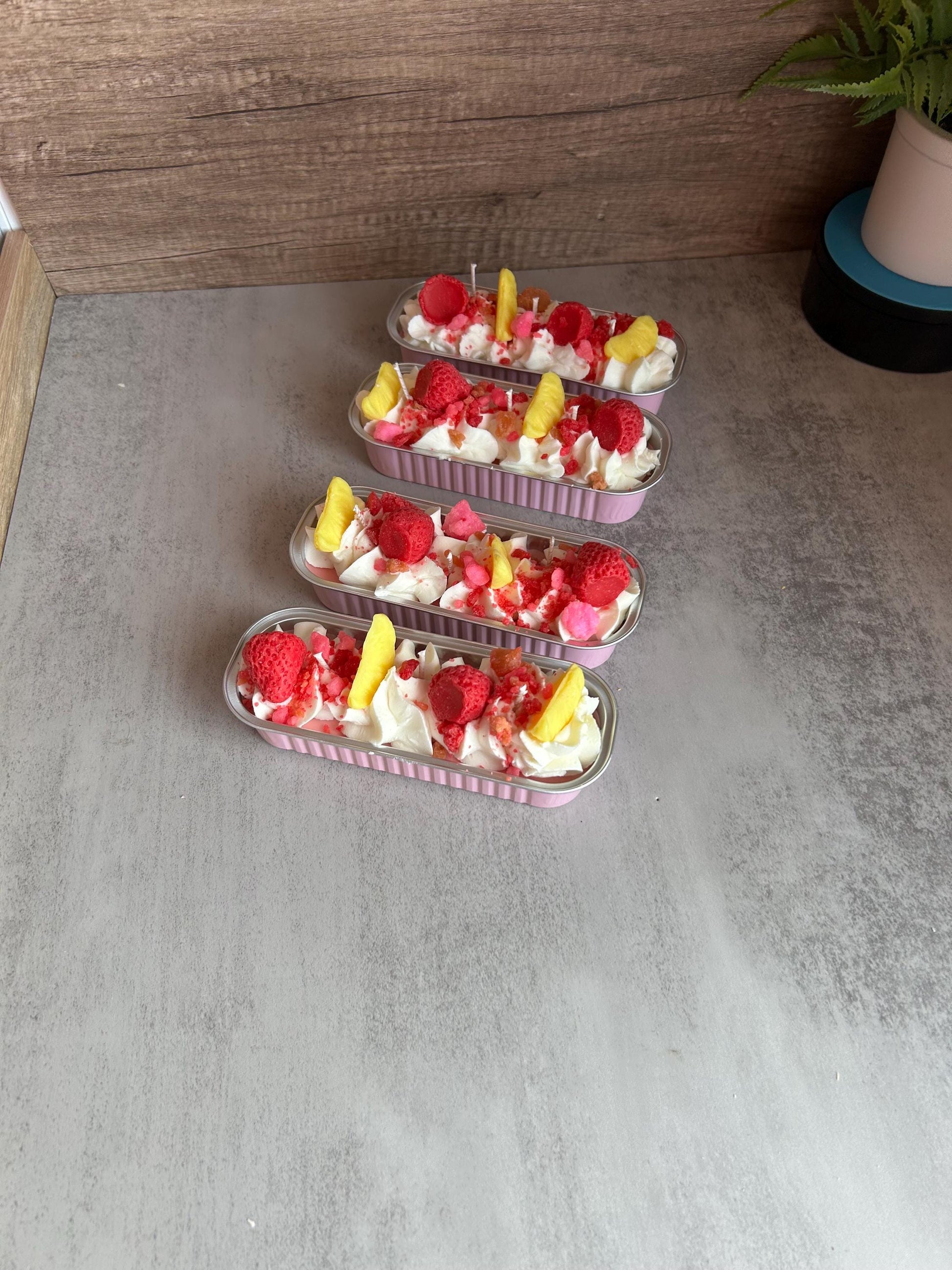 Strawberry Lemonade Dessert Soy Candle