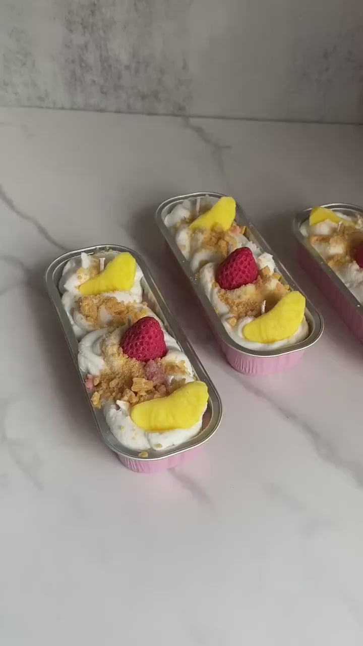 Strawberry Lemonade Dessert Soy Candle