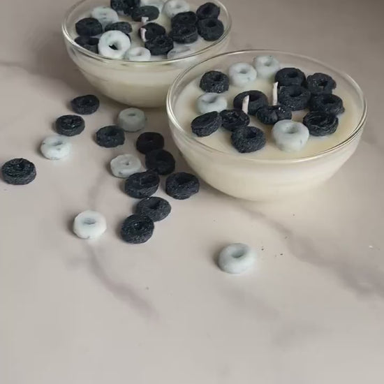 Mini Chocolate O's Cereal Soy Candle