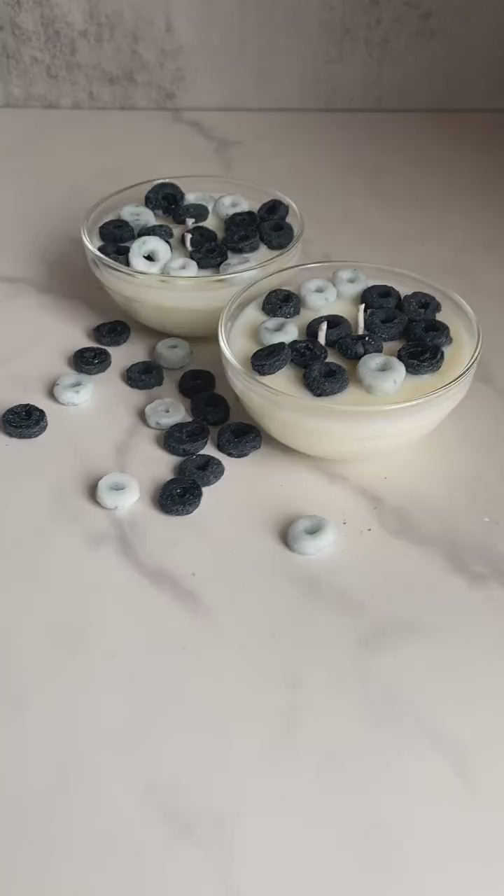 Mini Chocolate O's Cereal Soy Candle