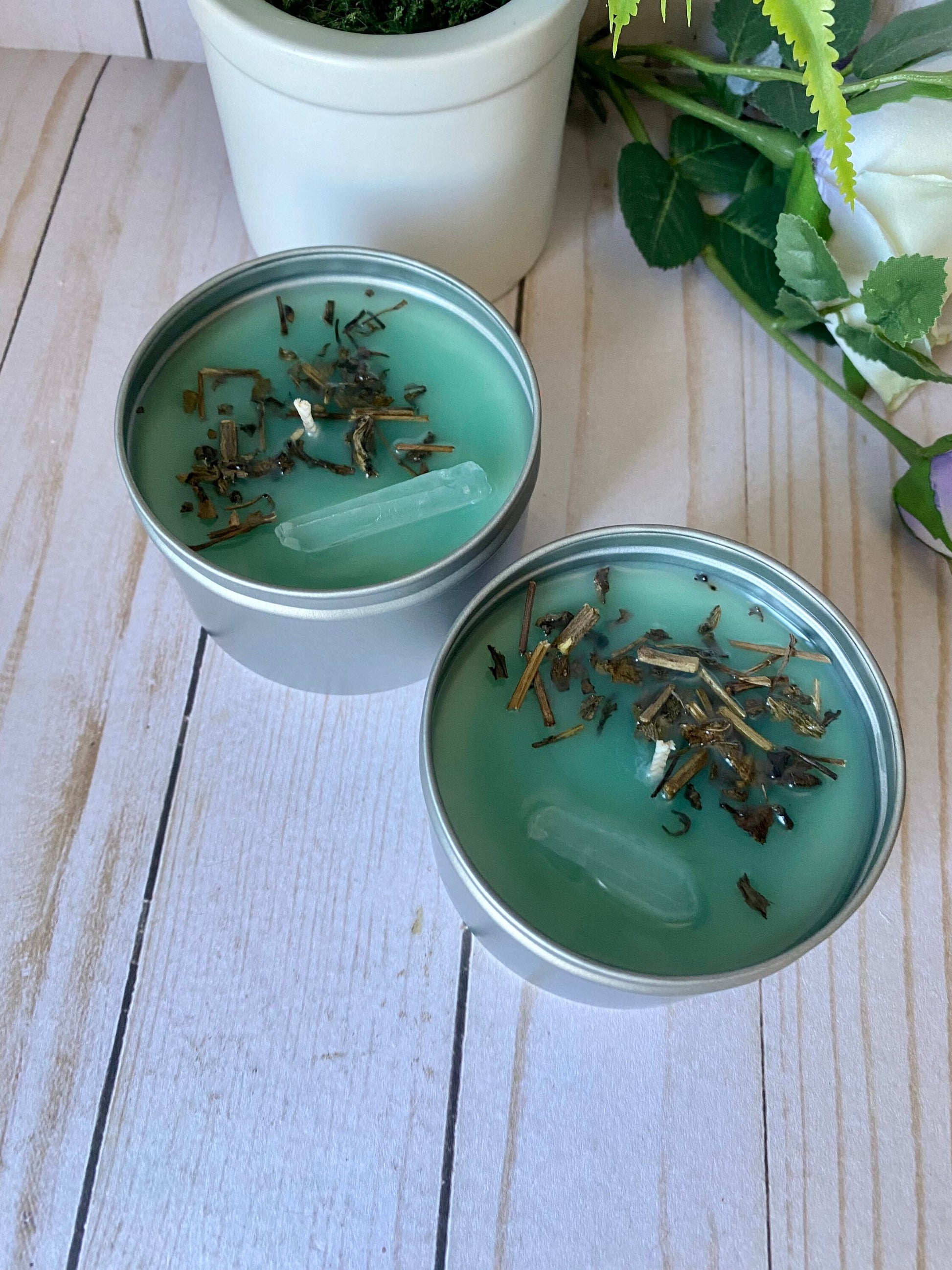 Smudge Off Soy Hand Poured 8 oz Candle/Smudging Candle