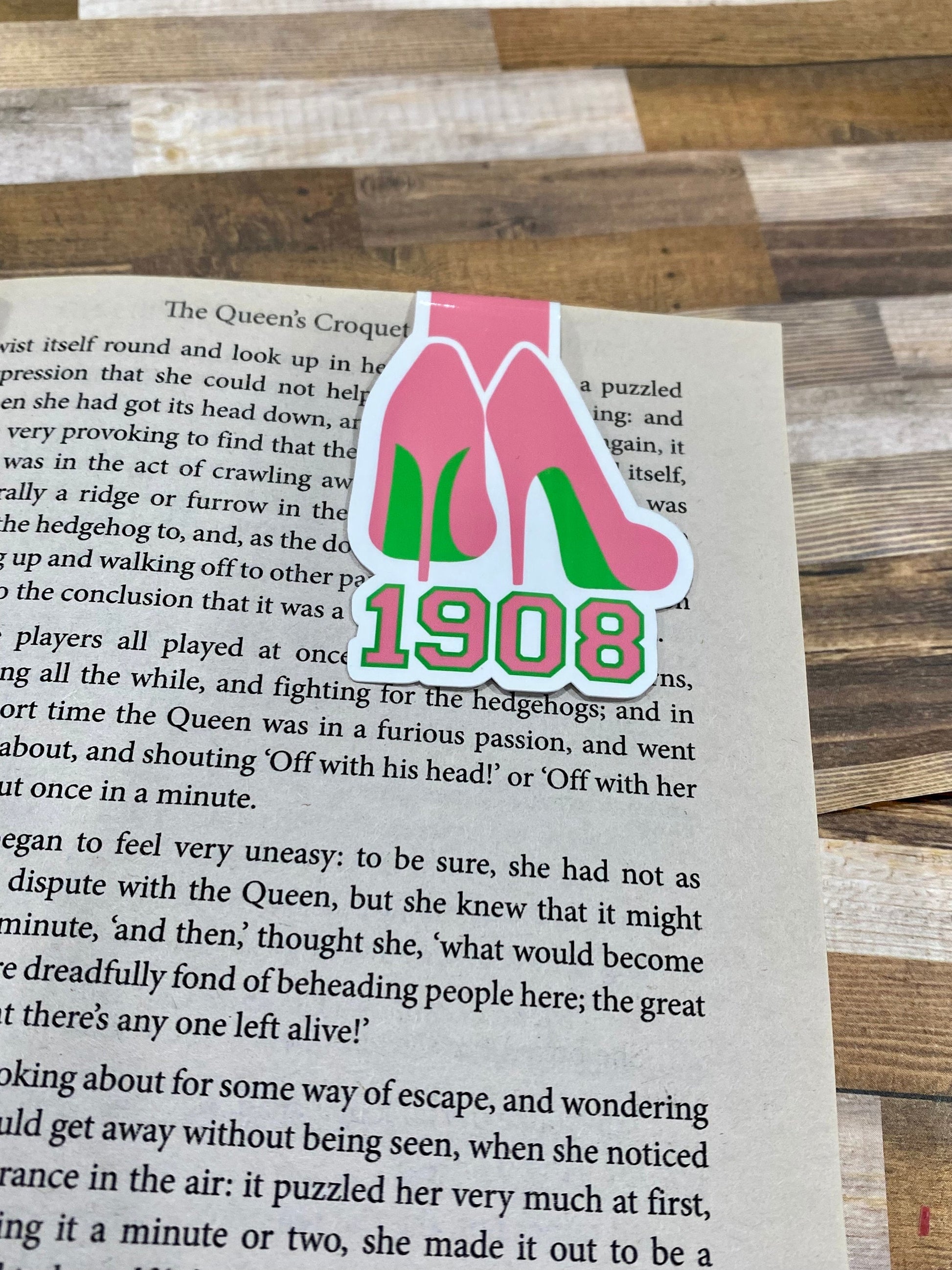 AKA Sorority Magnetic Bookmark