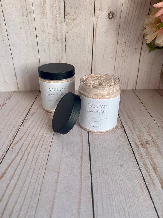 Cashmere & Cedar Scented Whipped Body Butter