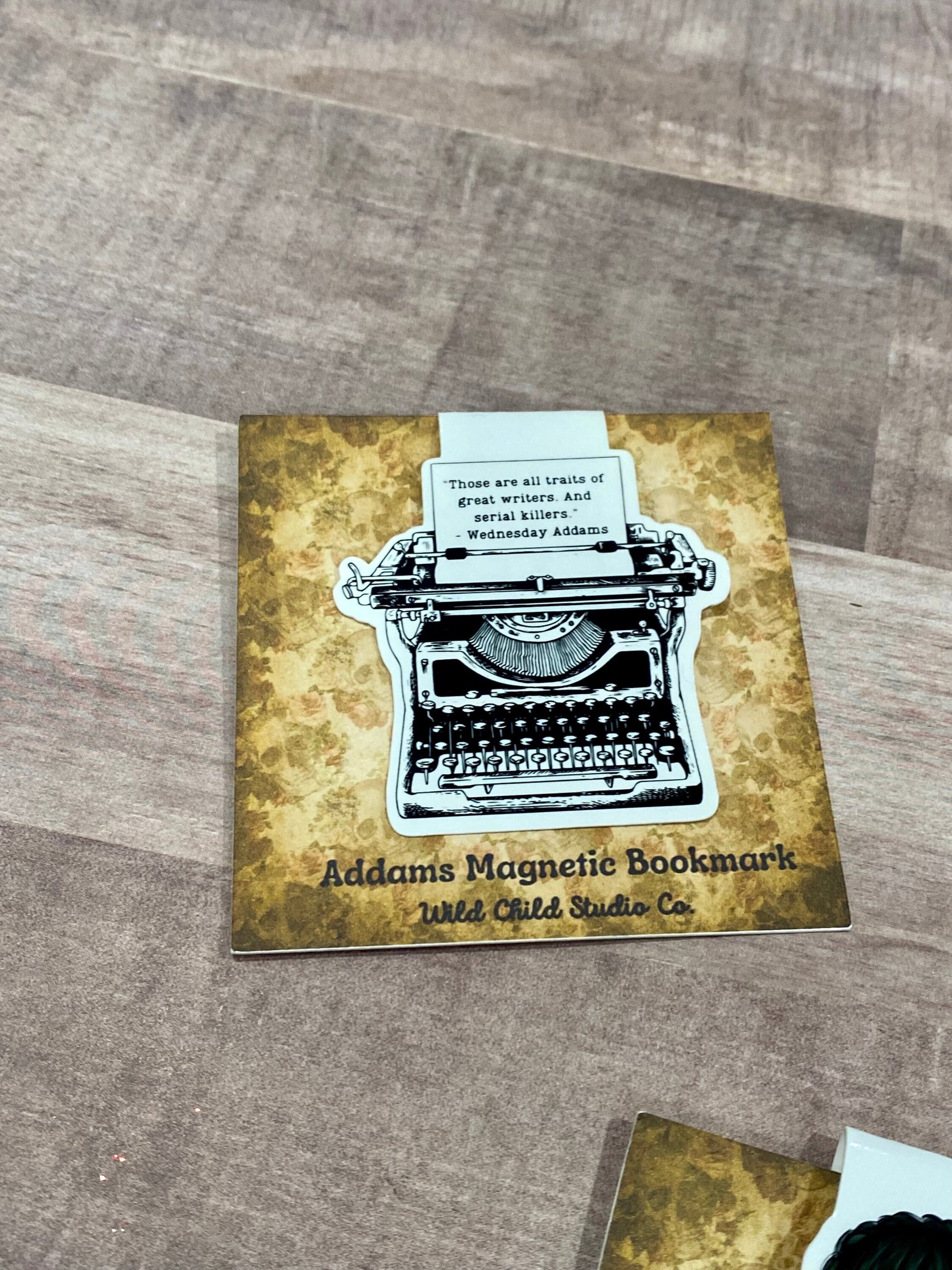 Addams Family Magnetic Bookmark