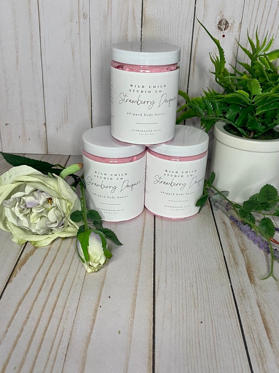 Strawberry Daiquiri Whipped Body Butter