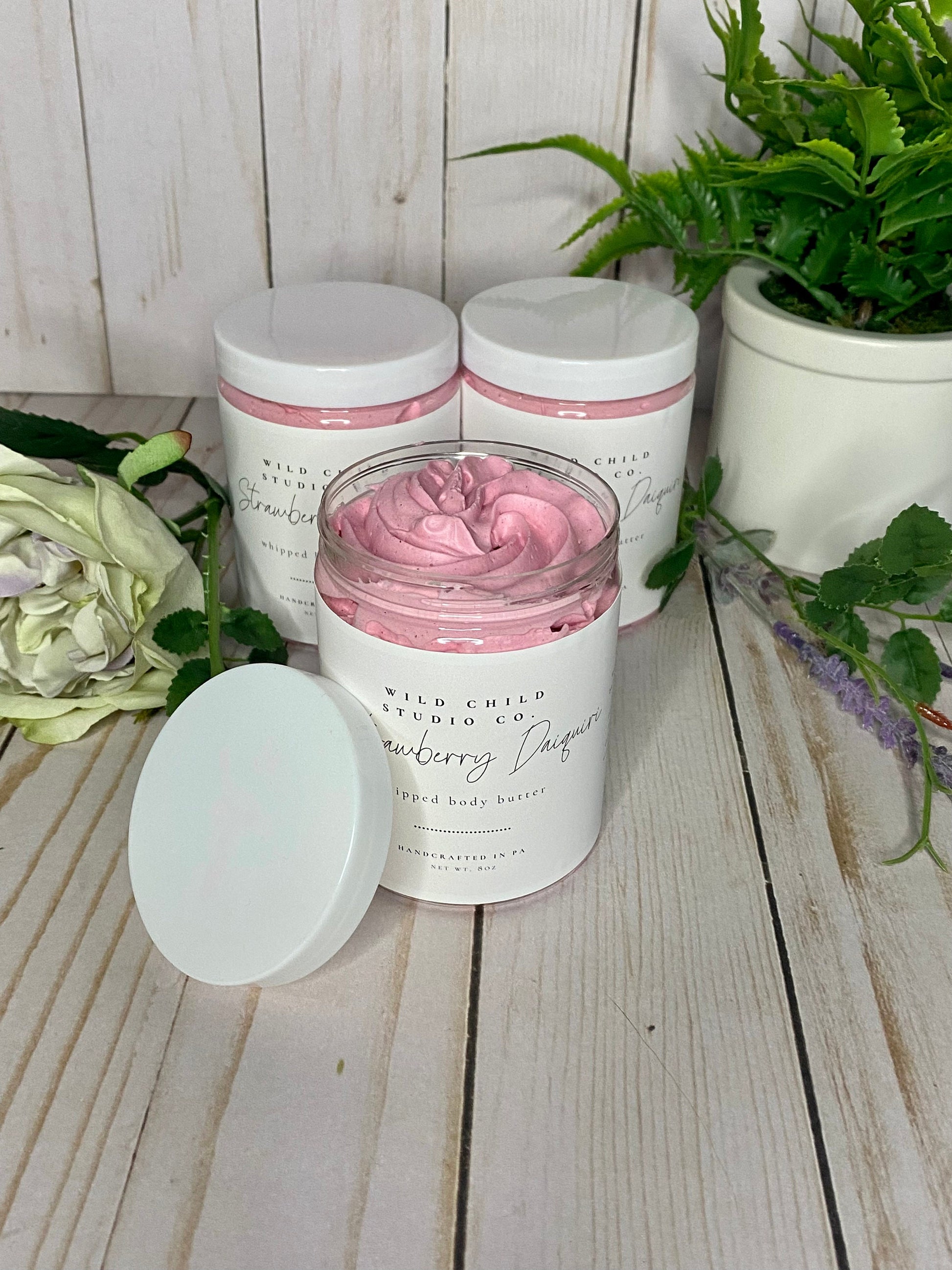Strawberry Daiquiri Whipped Body Butter