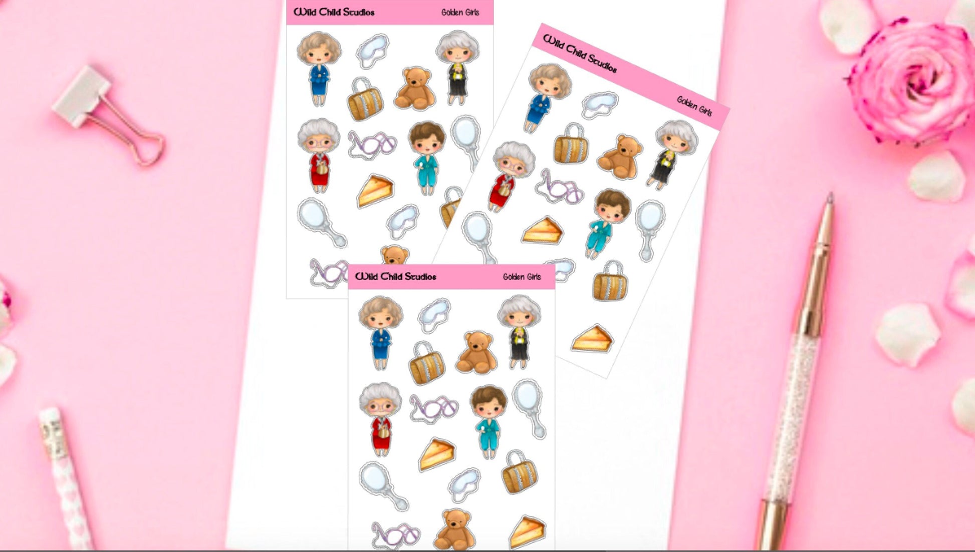 Golden Girls Planner Stickers/Golden Girls Stickers