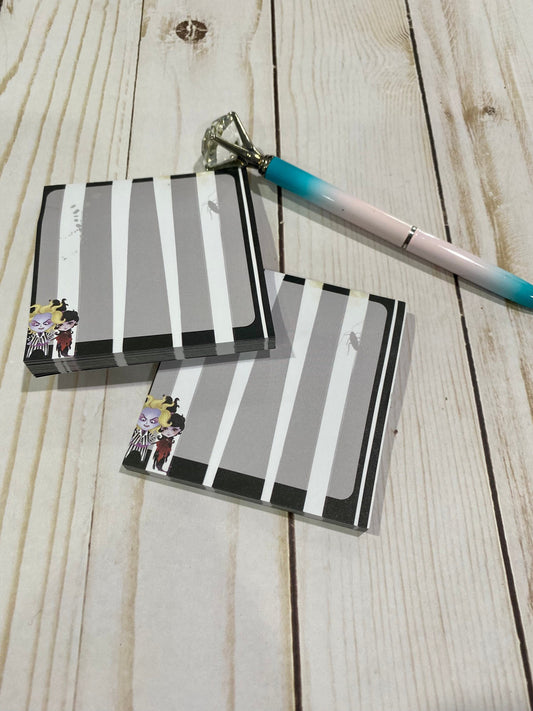 Beetlejuice Sticky Notes
