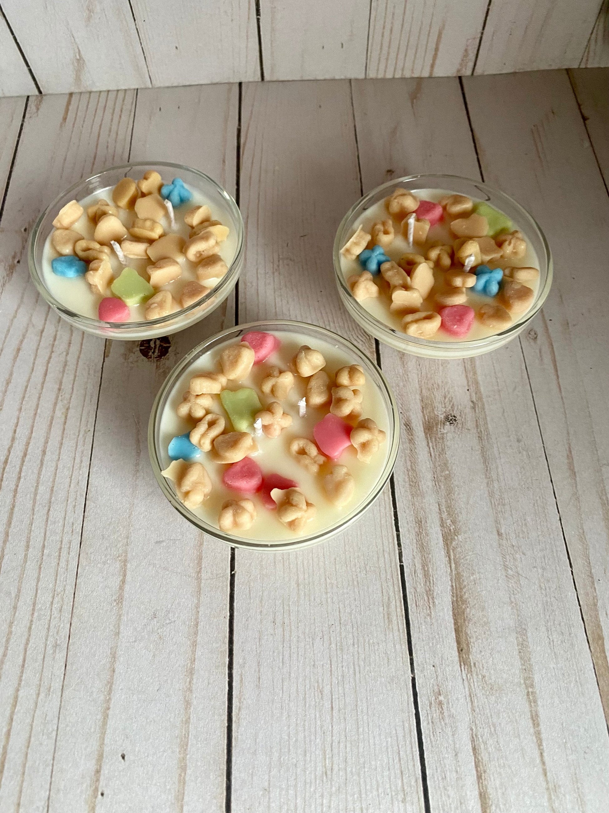 Lucky Charm Cereal Mini Candle