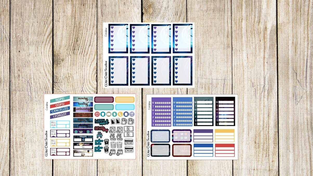 Coraline Happy Planner Mini Weekly Kit