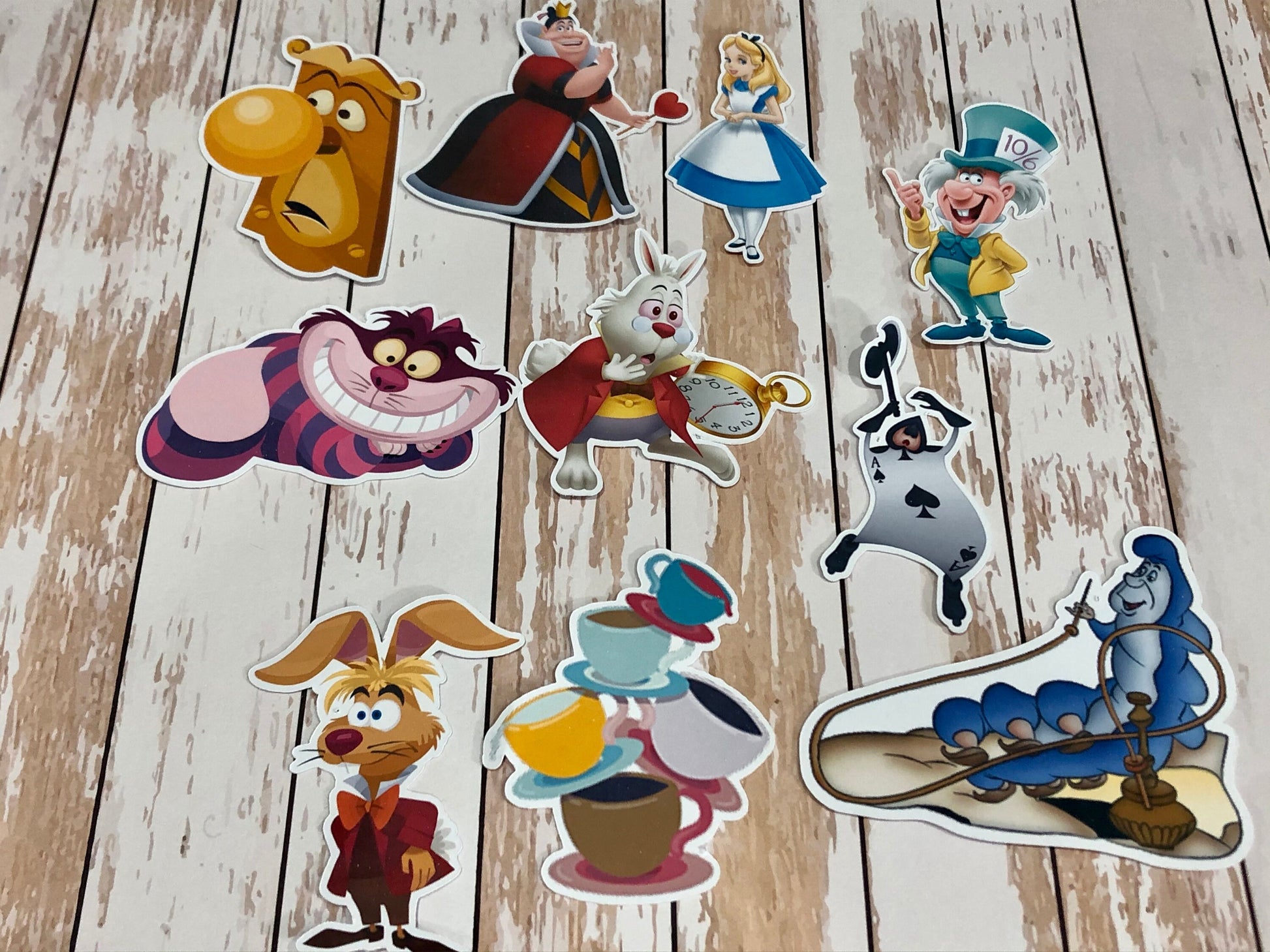 Alice Wonderland Sticker Pack