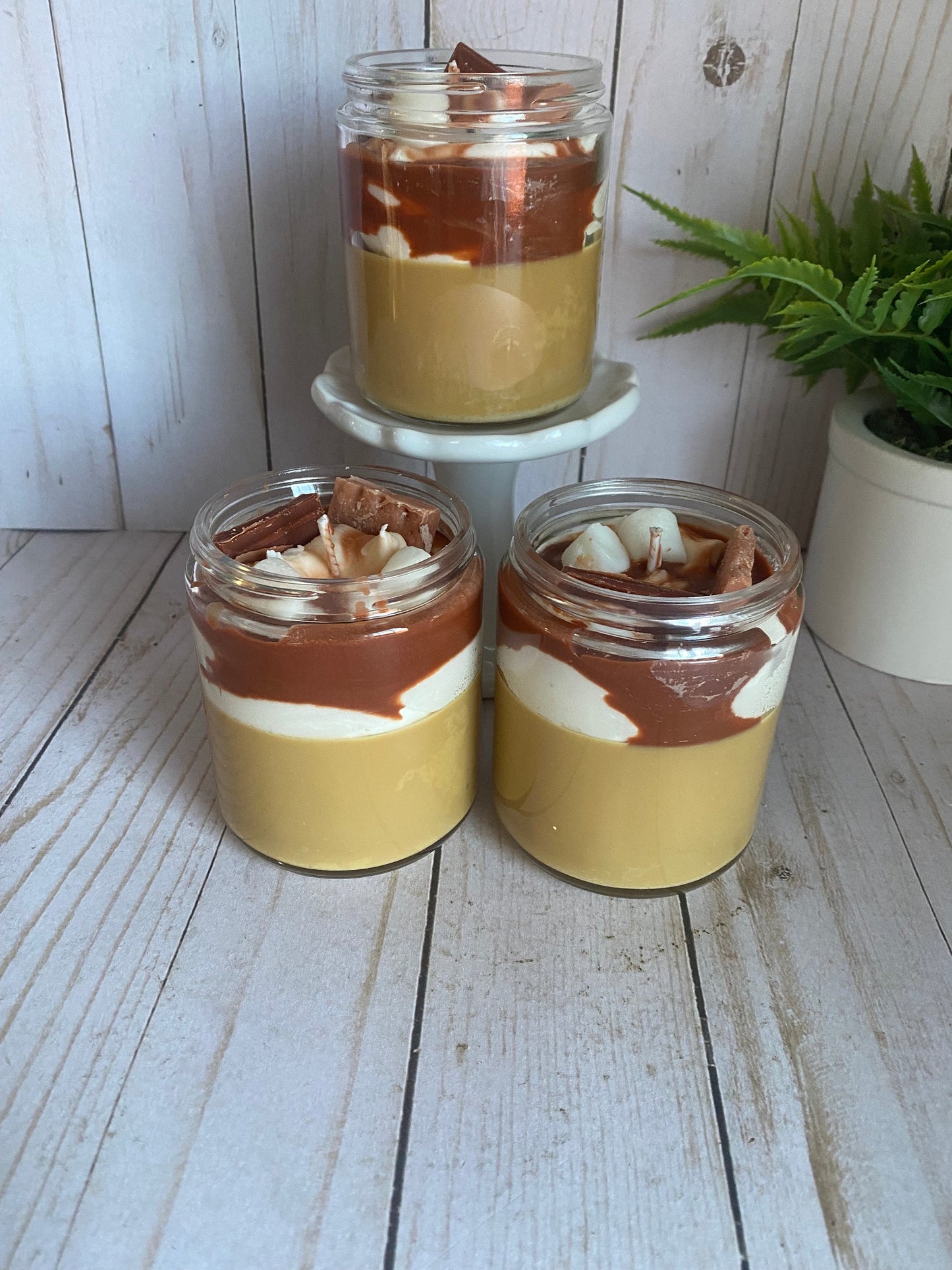 Smores Hand Poured Soy Candle 8 oz