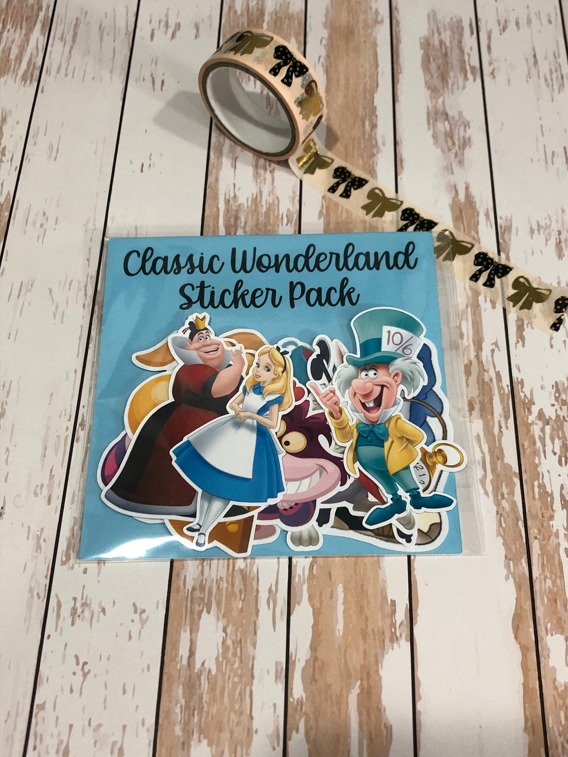 Alice Wonderland Sticker Pack