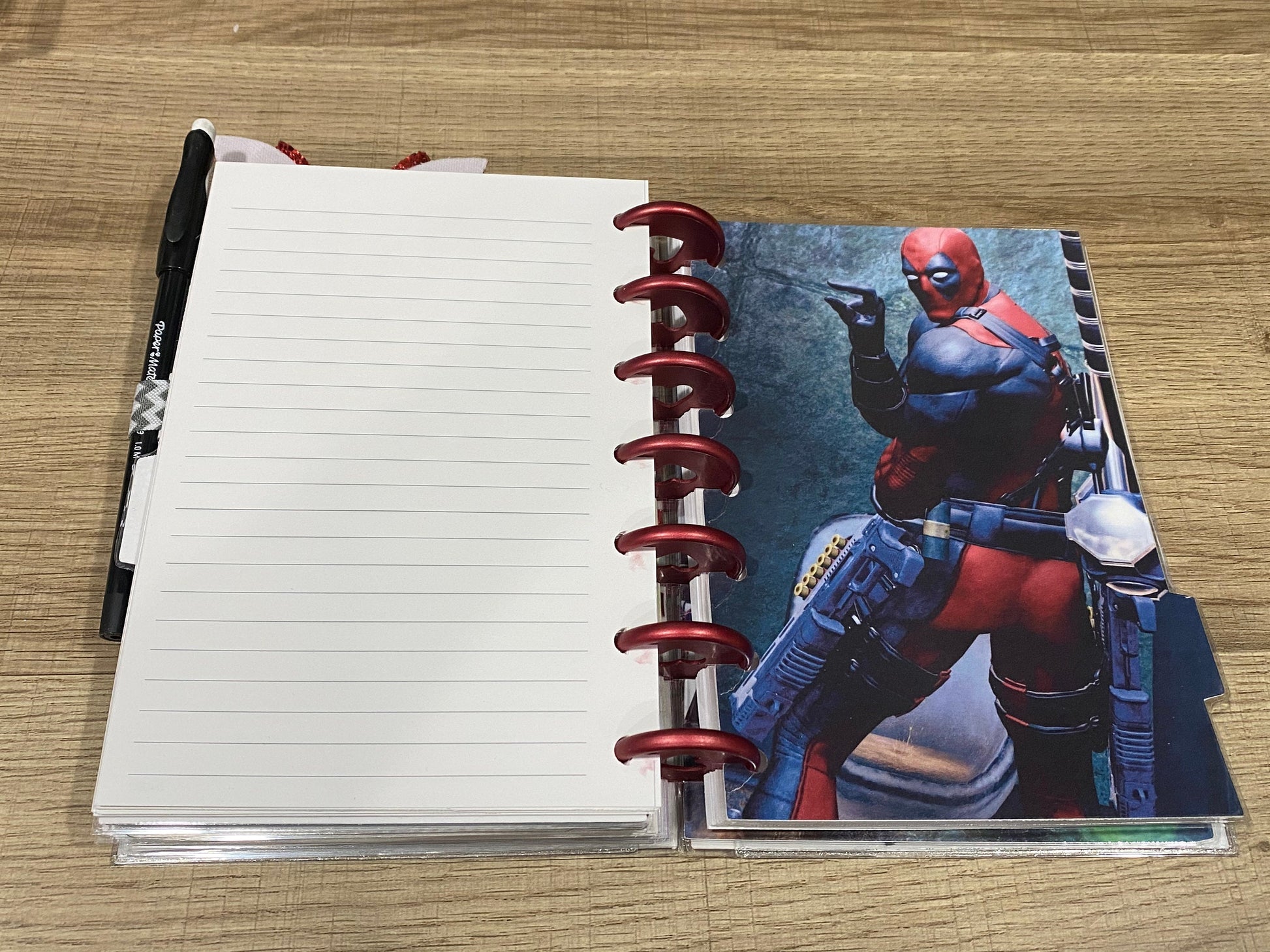 Deadpool Anti Hero Inspired Happy Planner Mini Planner