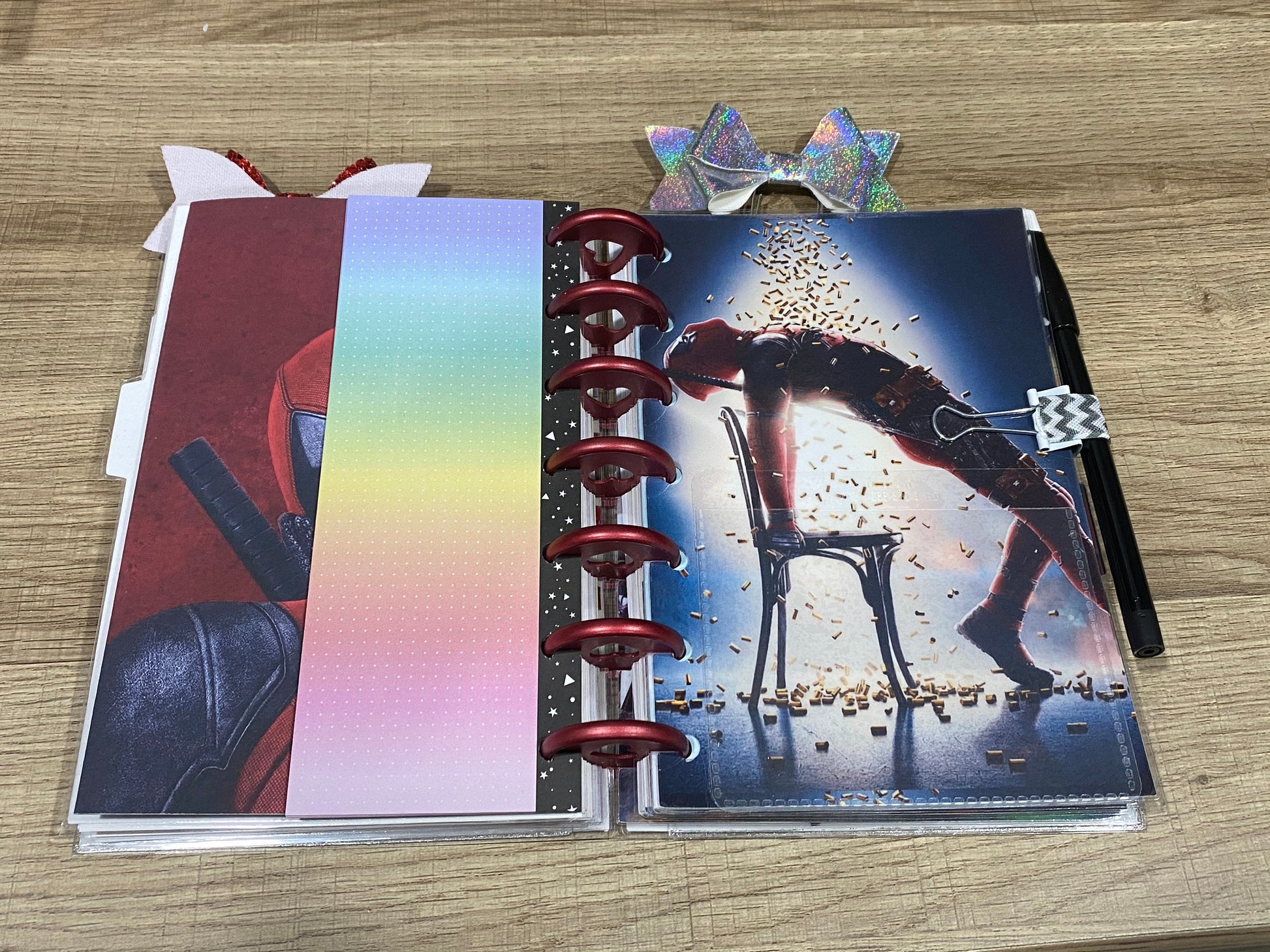 Deadpool Anti Hero Inspired Happy Planner Mini Planner