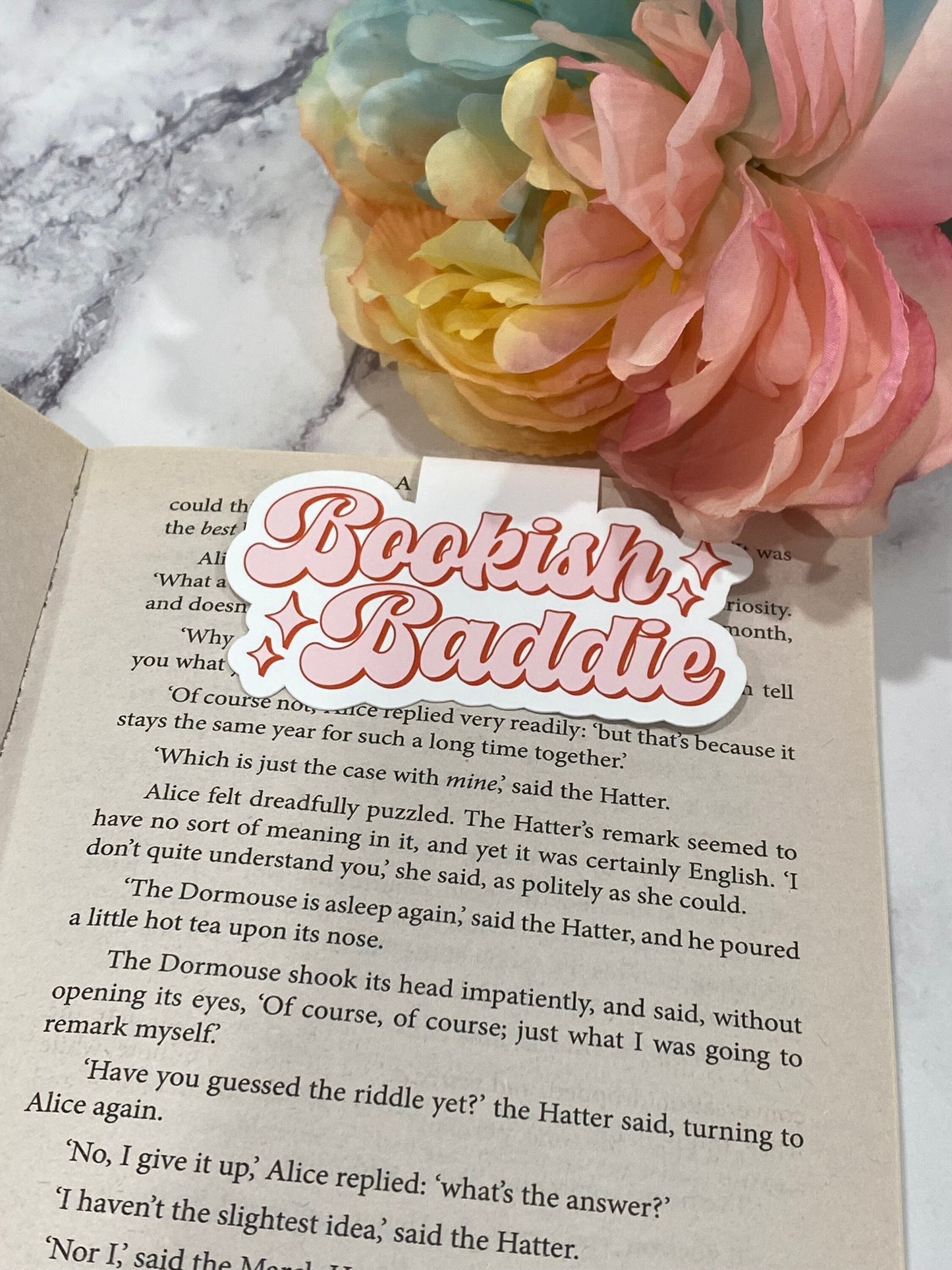Bookish Baddie Magnetic Bookmark